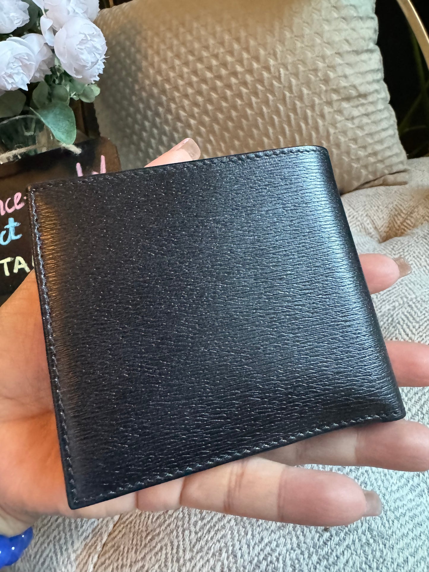 Gucci Black Leather Men’s Wallet