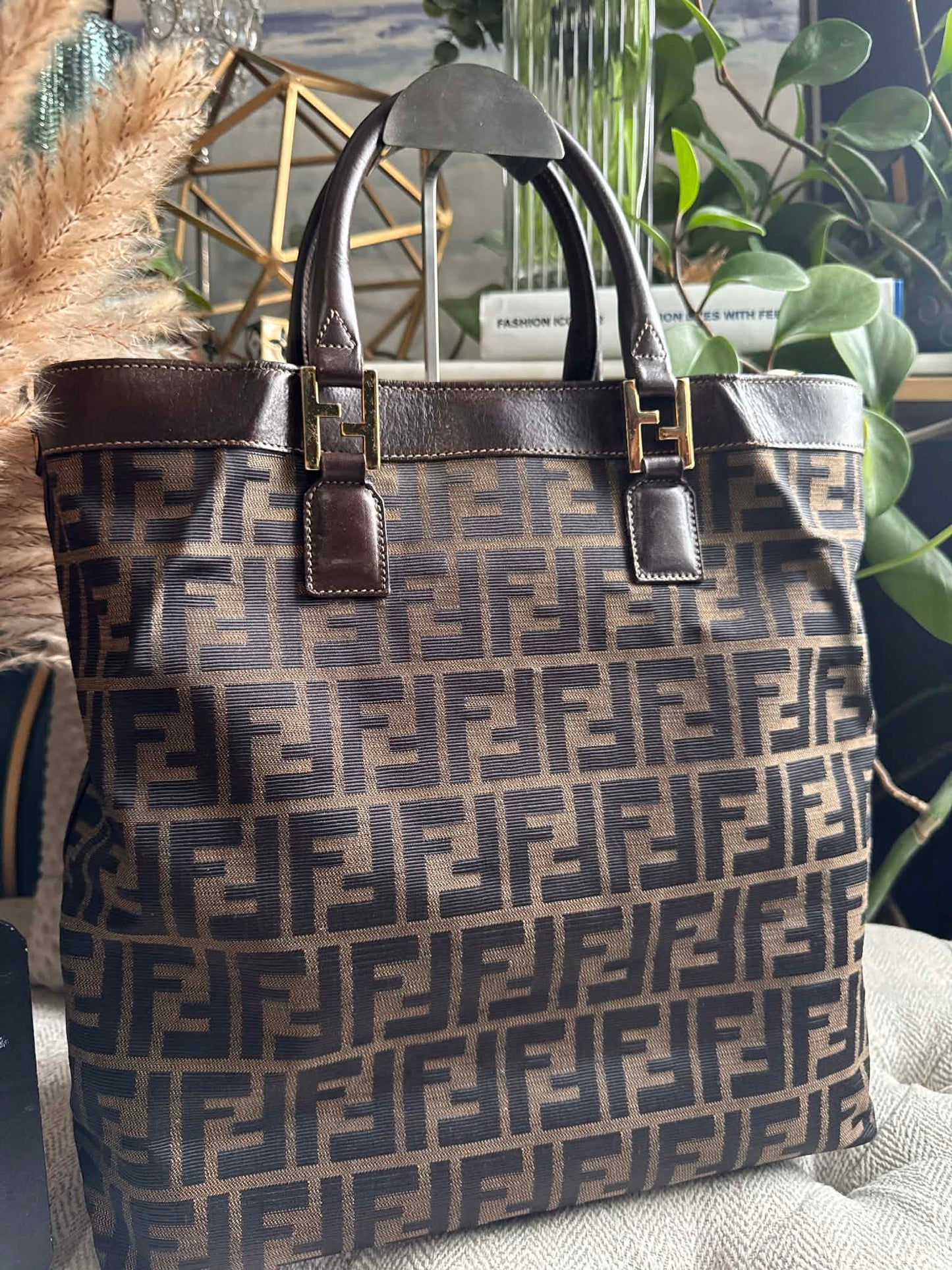 Fendi Vintage Zucca Tote