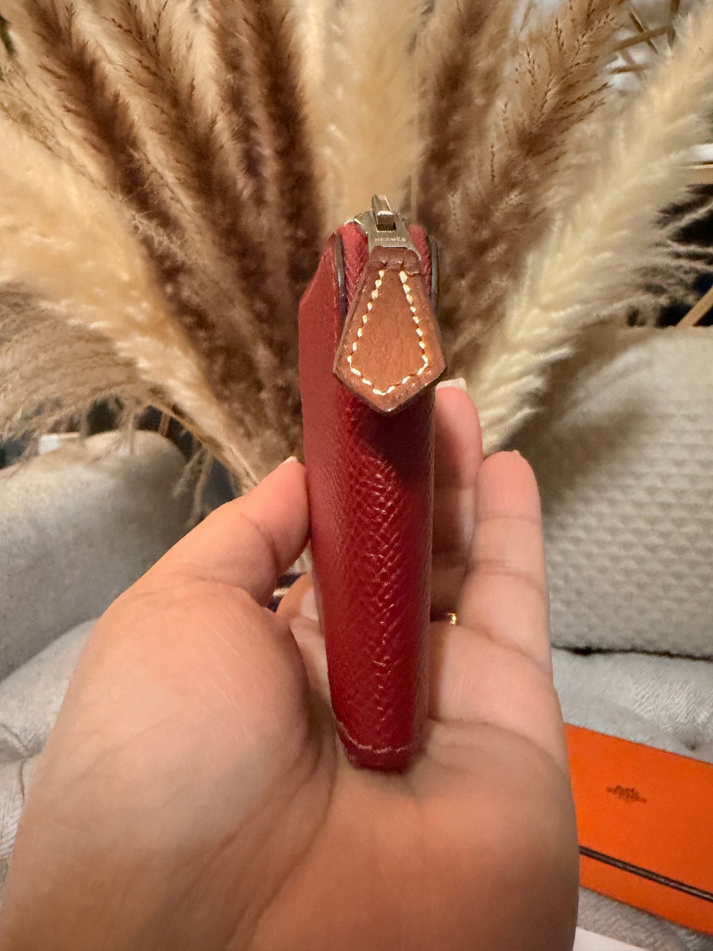 Hermès Silk’in Coin Purse
