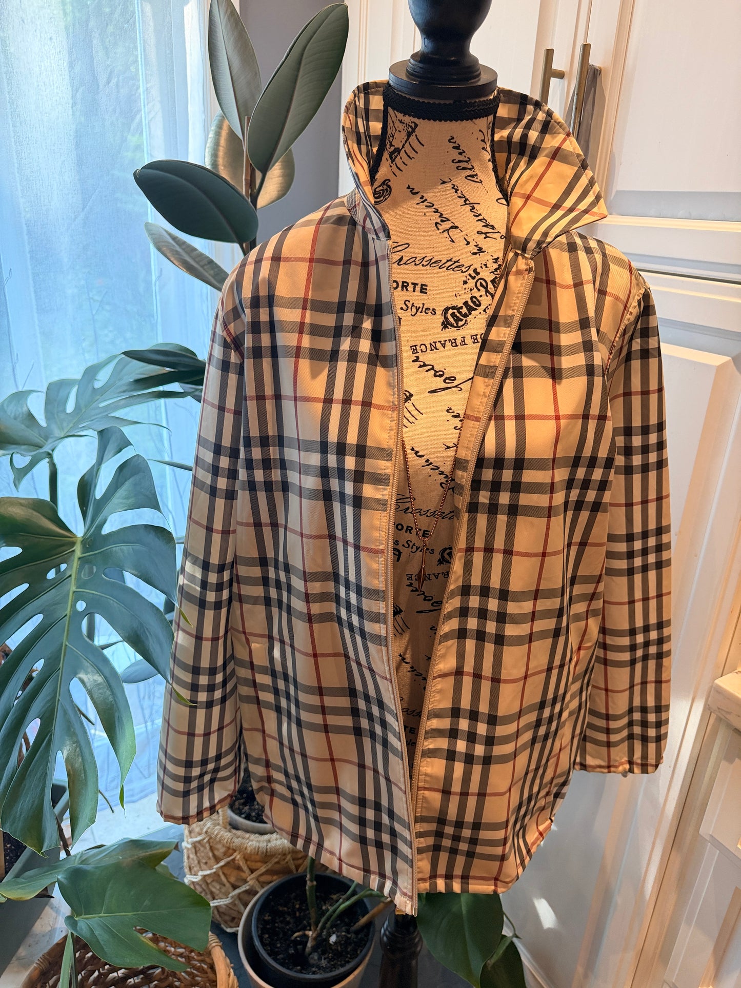 Burberry Vintage Rain Jacket/ Windbreaker