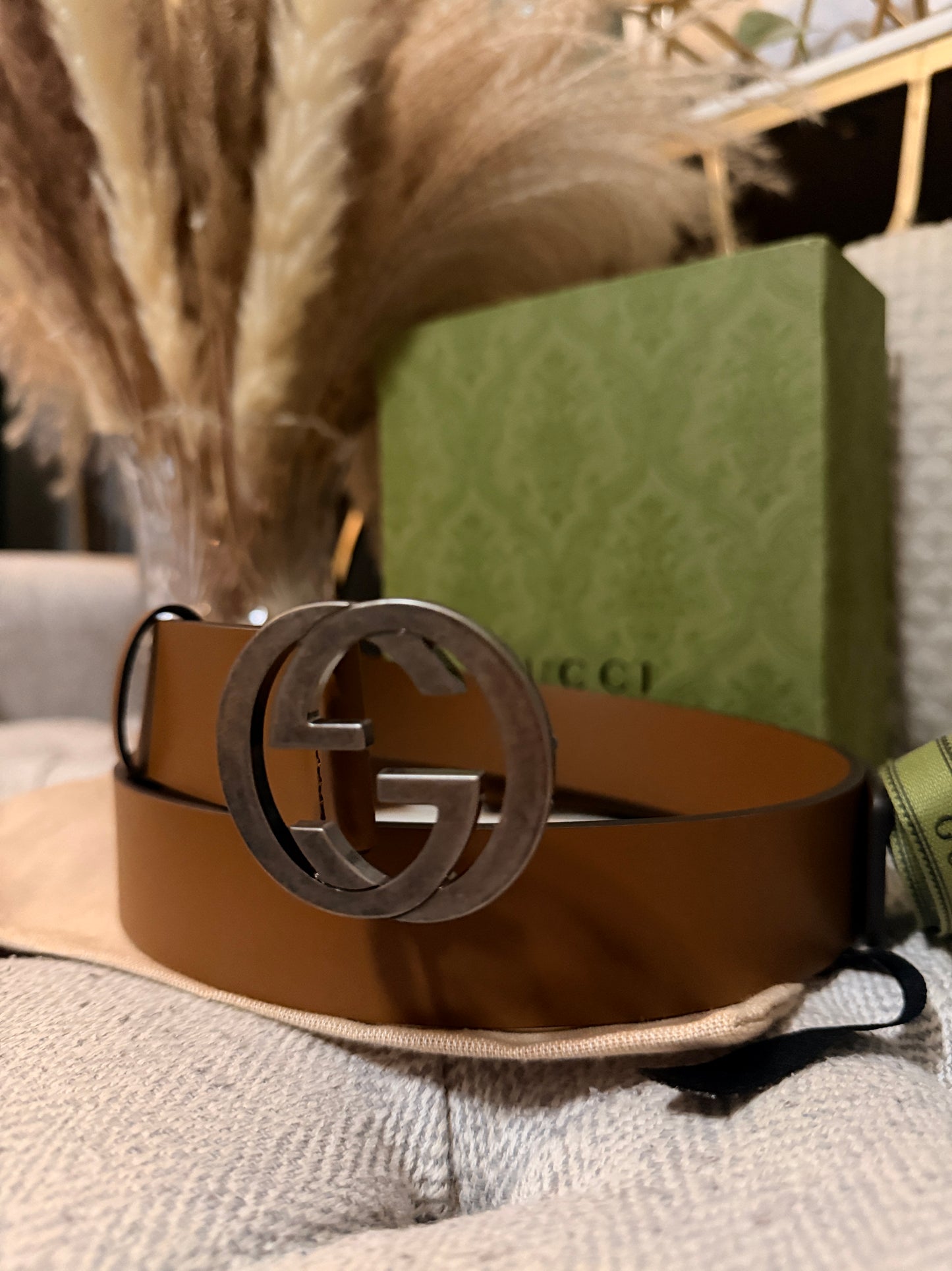 Gucci Interlocking Belt sz95 BRAND NEW