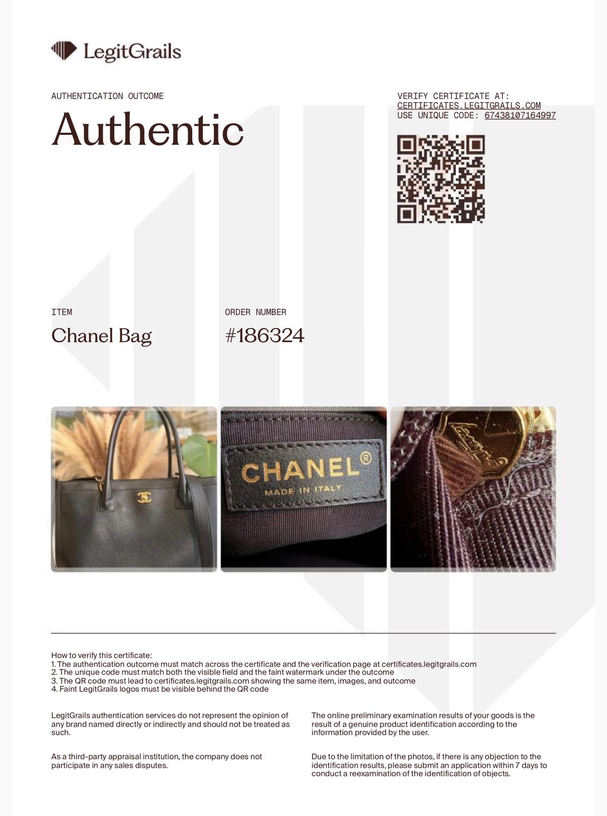 Chanel Executive Cerf Tote