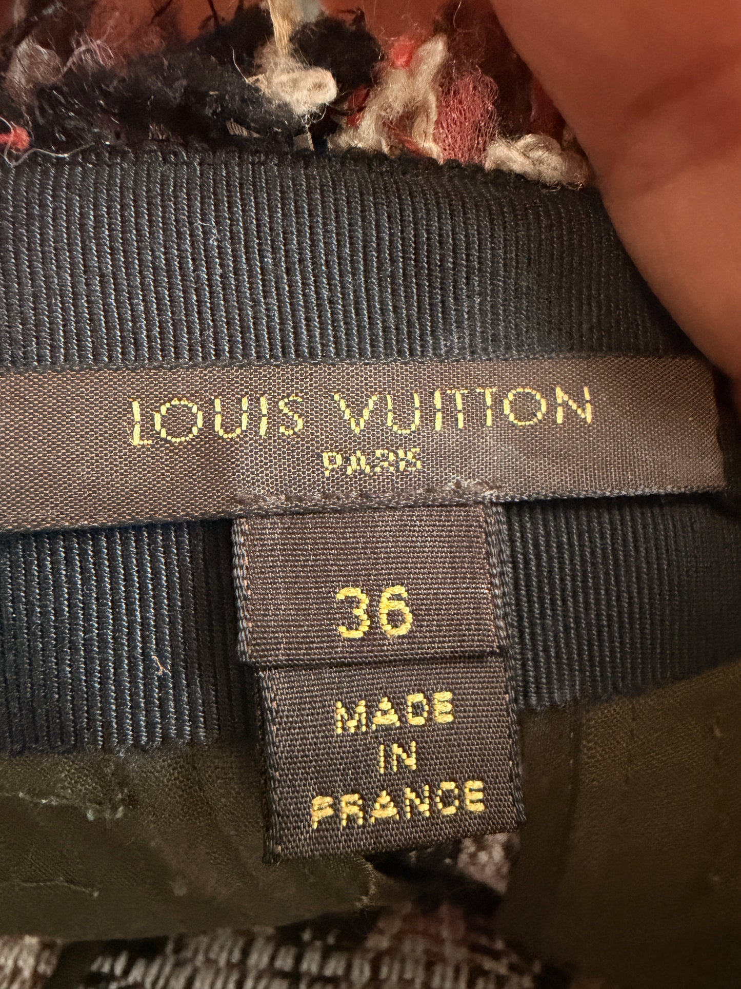 Louis Vuitton Tweed Shorts-size EU36