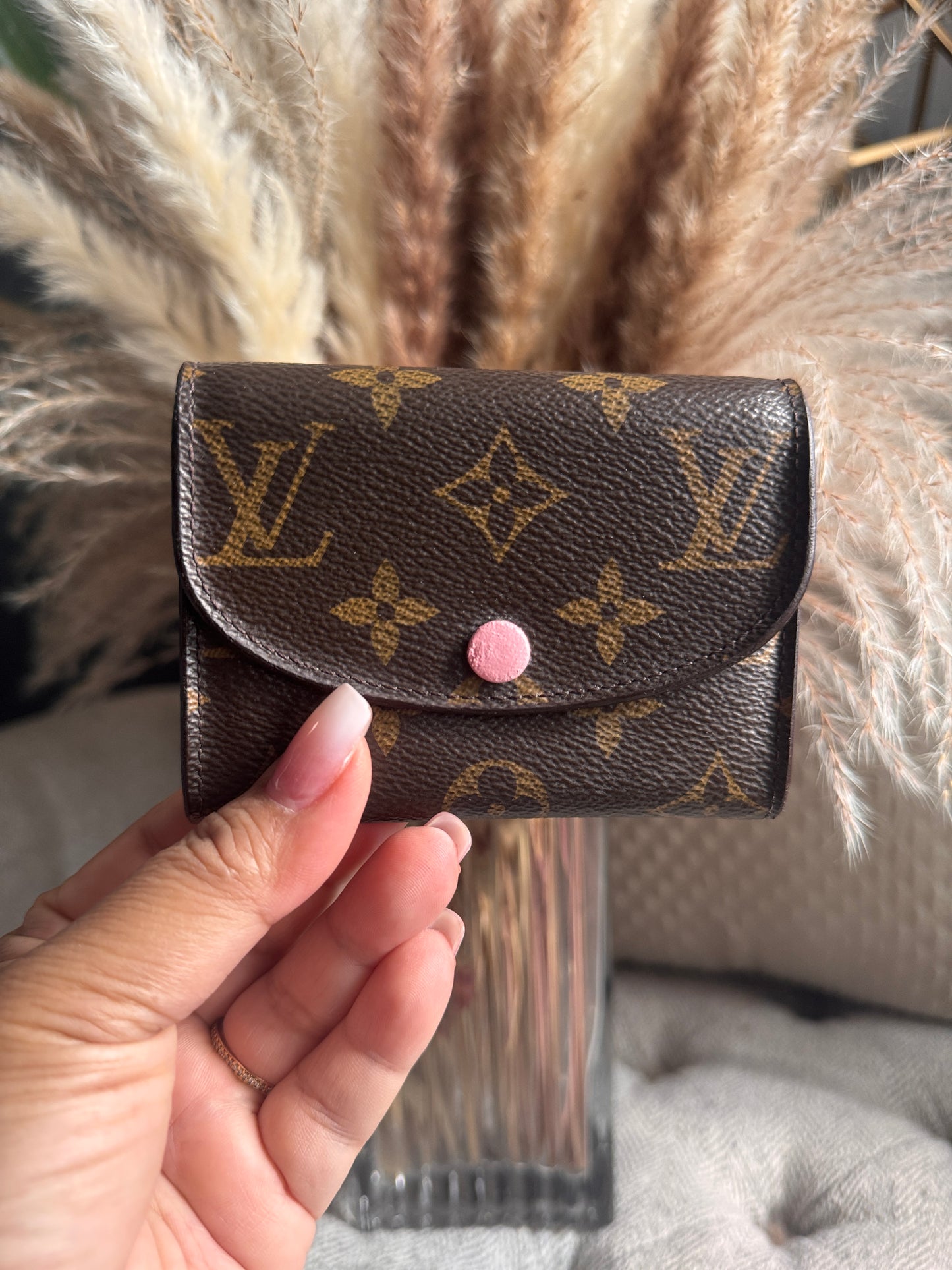 Louis Vuitton Rosalie Wallet in Rose Ballerine