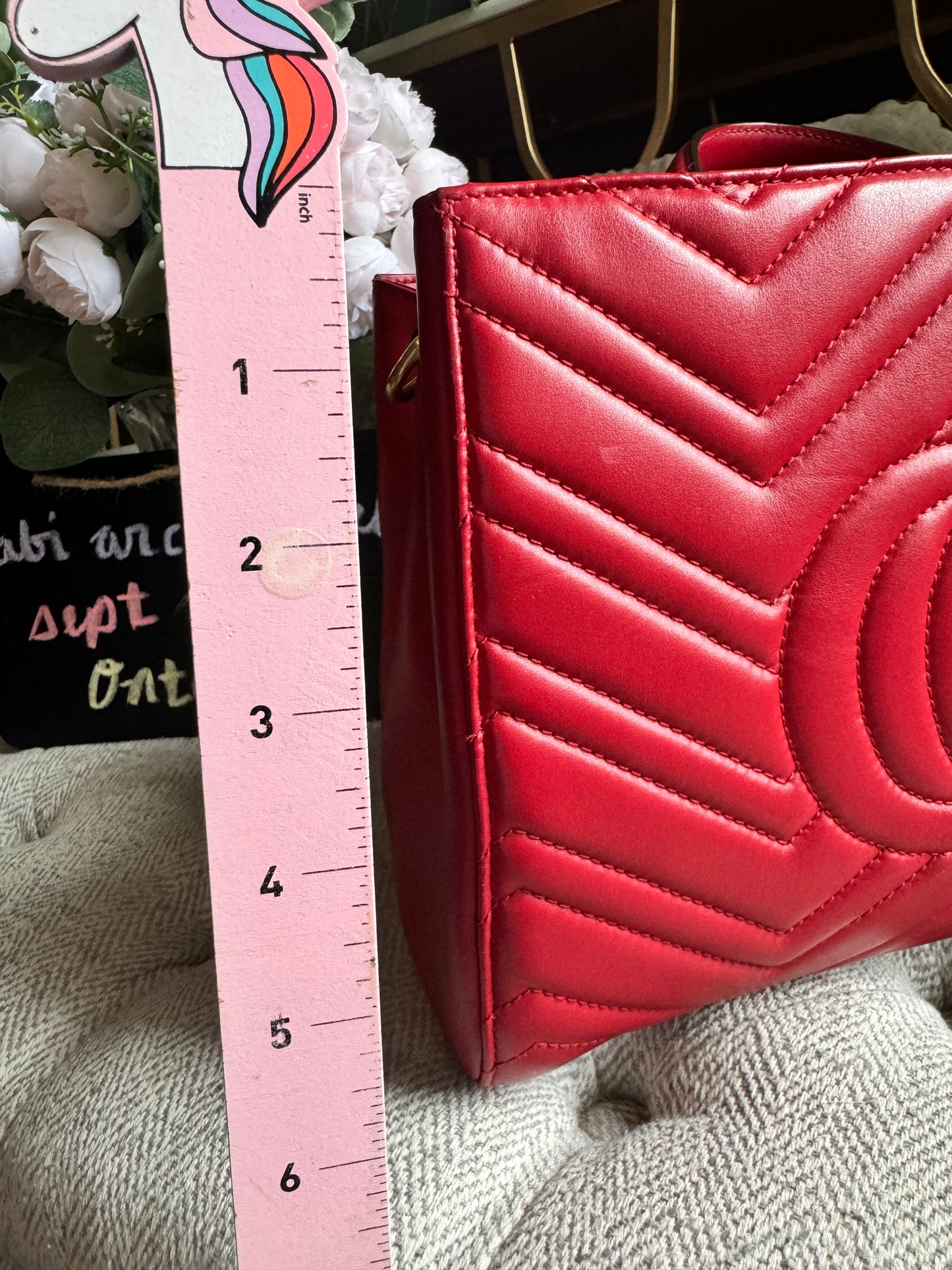 Gucci  Small GG Marmont Matelasse Tote