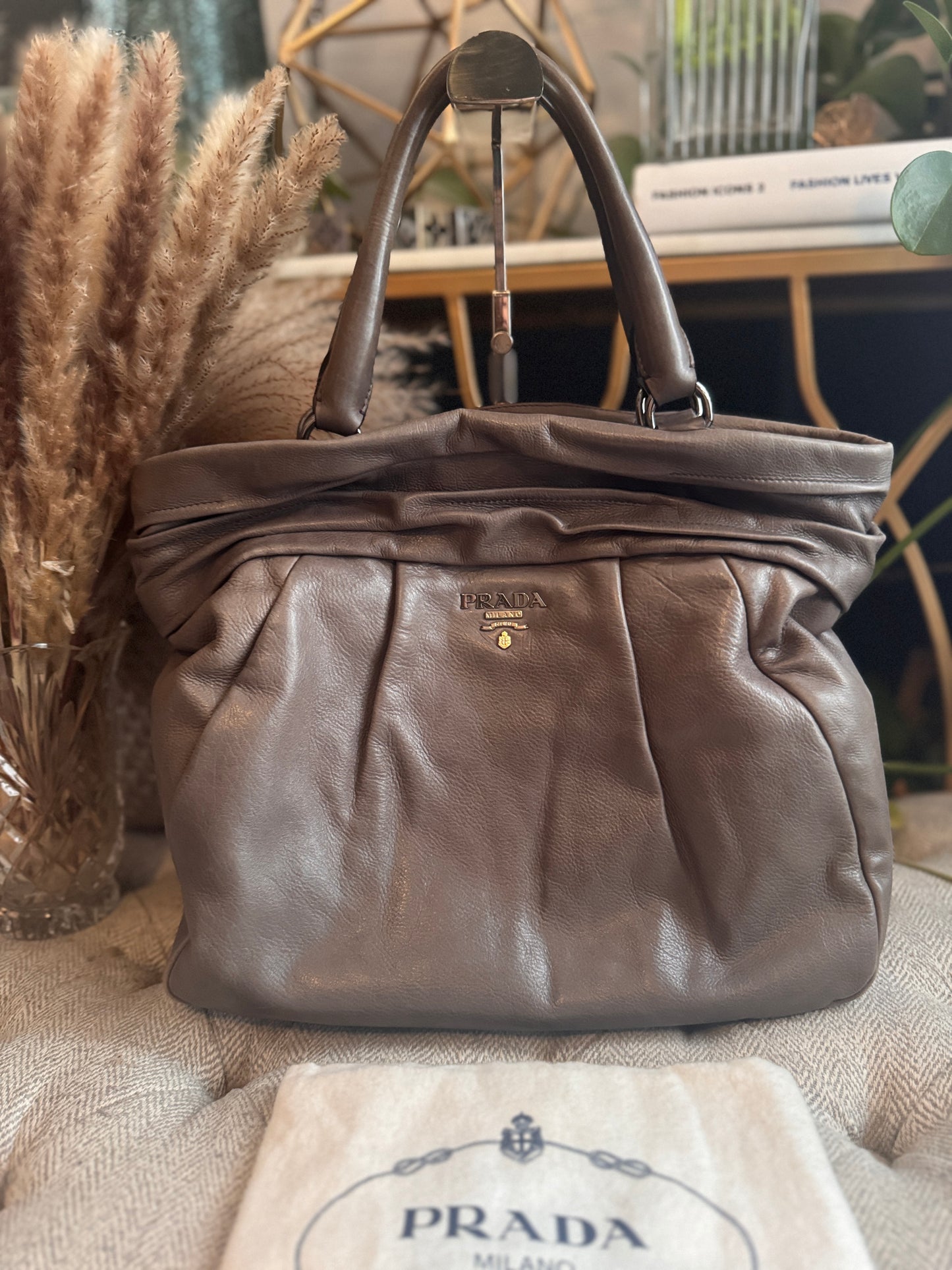 Prada Leather Tote