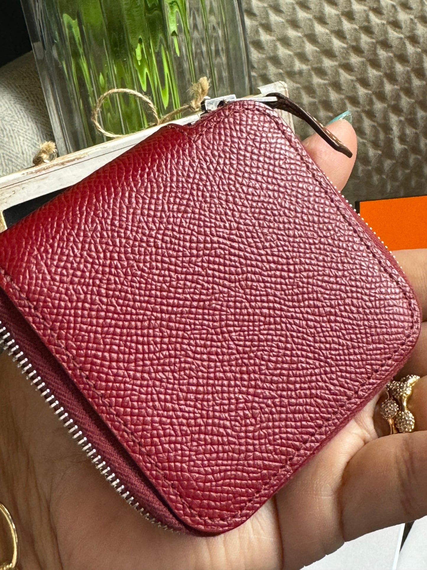 Hermès Silk’in Coin Purse