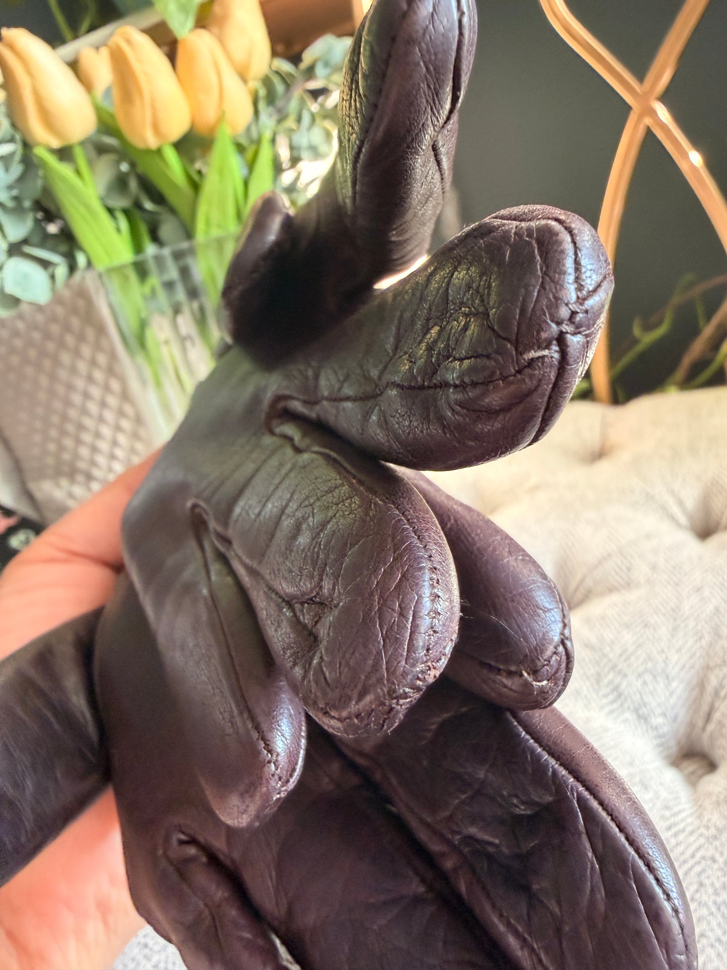 Gucci Leather Gloves