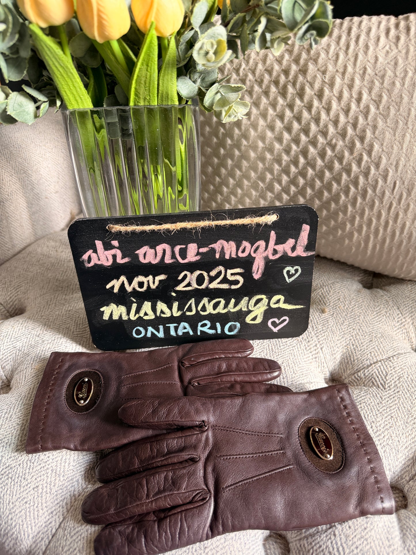 Gucci Leather Gloves