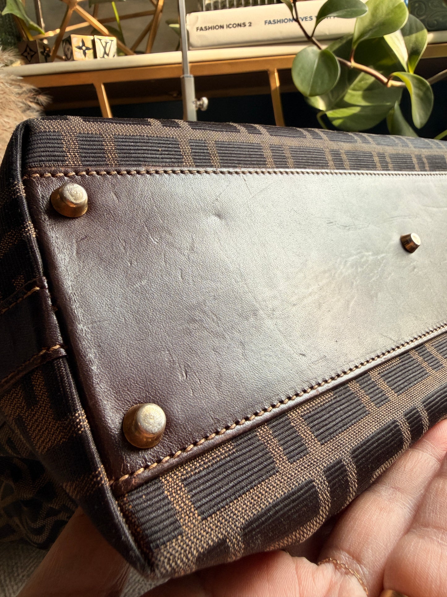 Fendi Vintage Zucca Tote