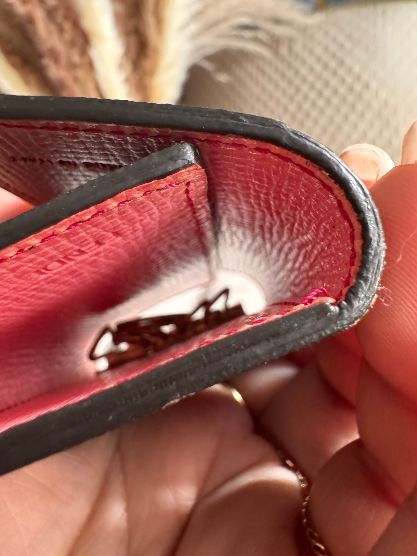 Fendi 6 hook Keycase in Zucca