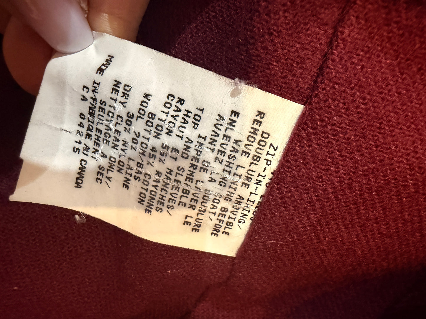 London Fog Vintage Trench Coat 44R w/ Zip-Out Wool Liner – Classic Olive Green