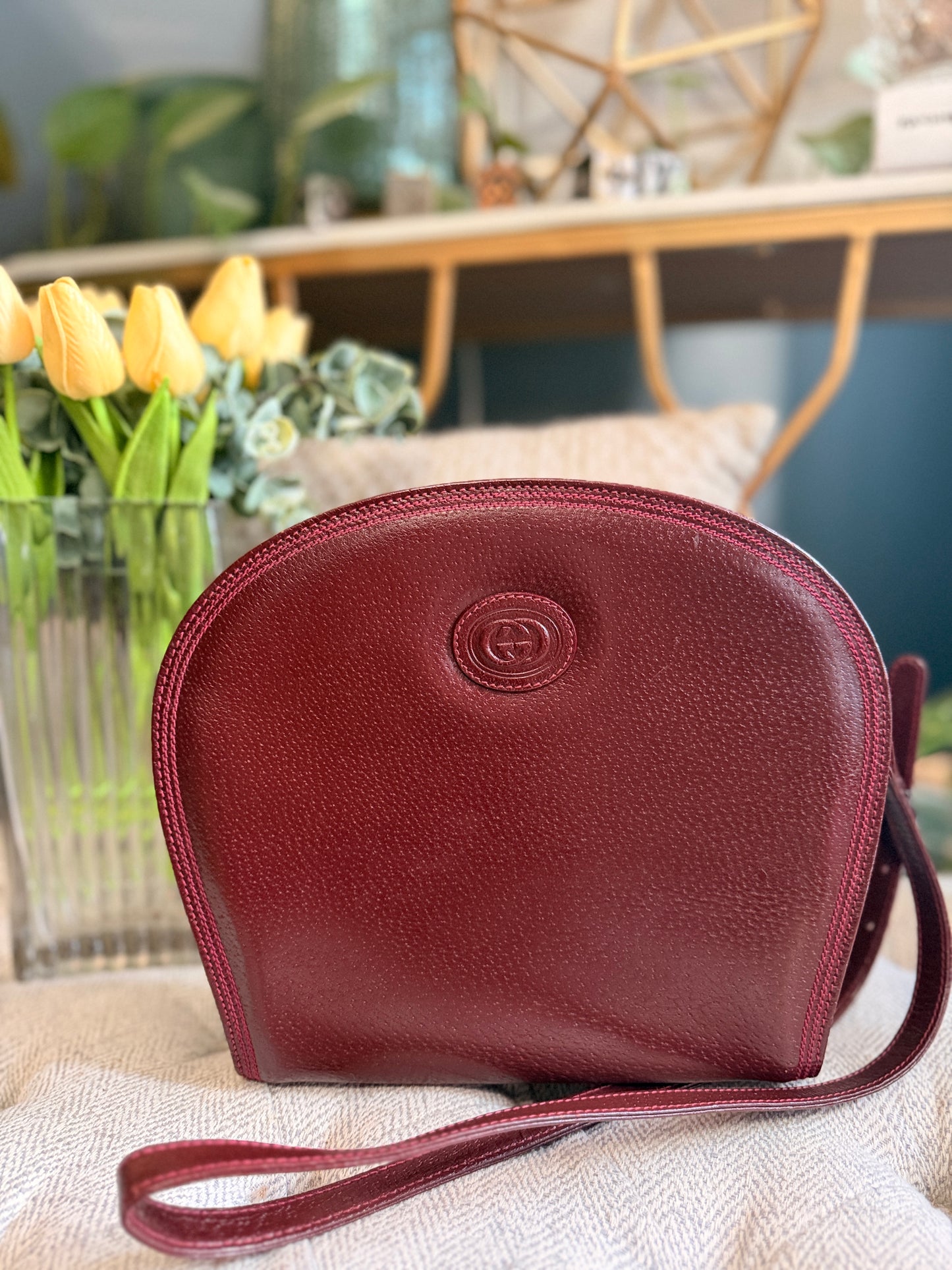 Gucci Vintage Leather Crossbody