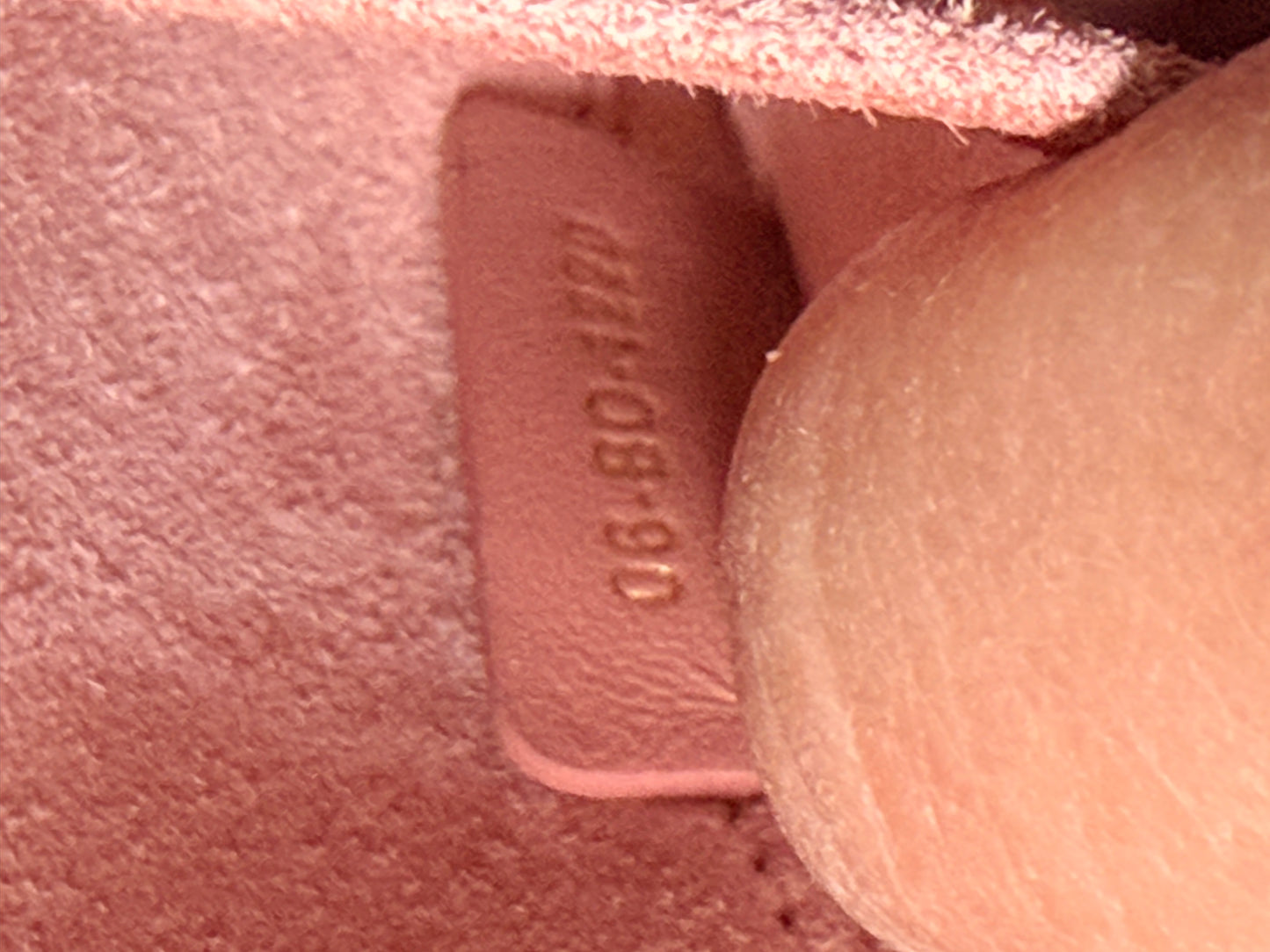 Christian Dior Lambskin Cannage Small Vanity Case