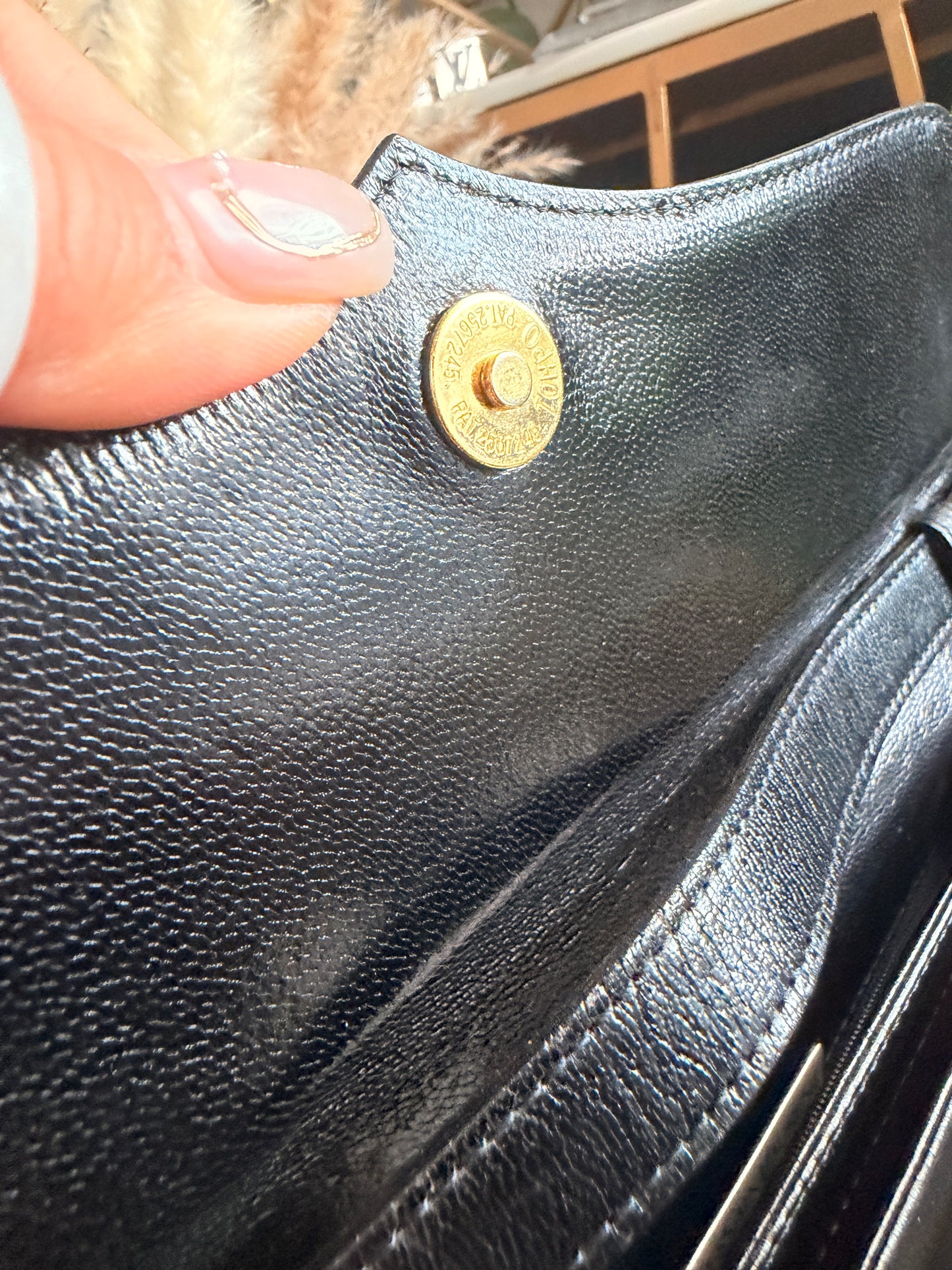 YSL Vintage Leather Shoulder Bag/Clutch
