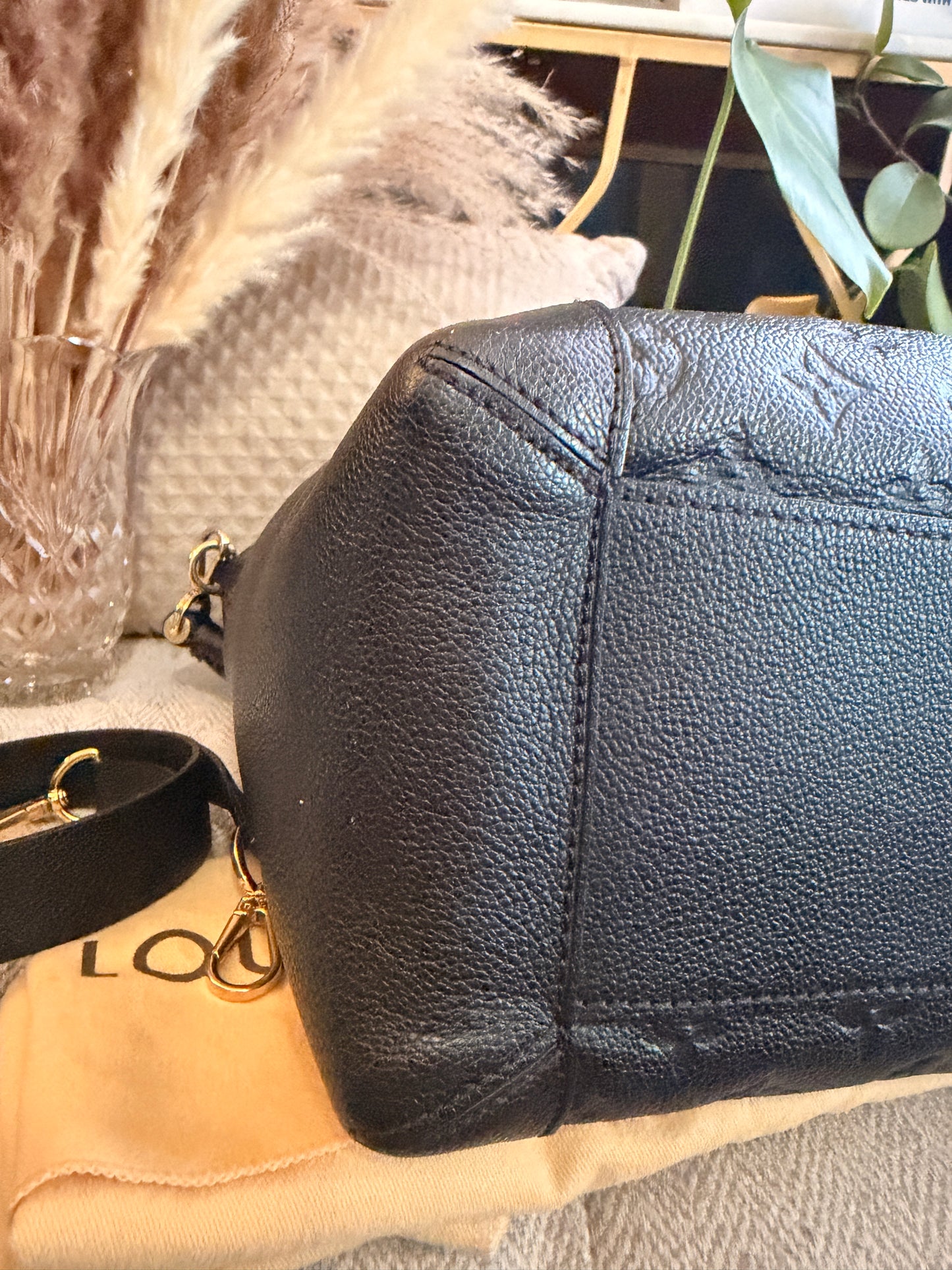 LOUIS VUITTON Empreinte Bagatelle in Noir