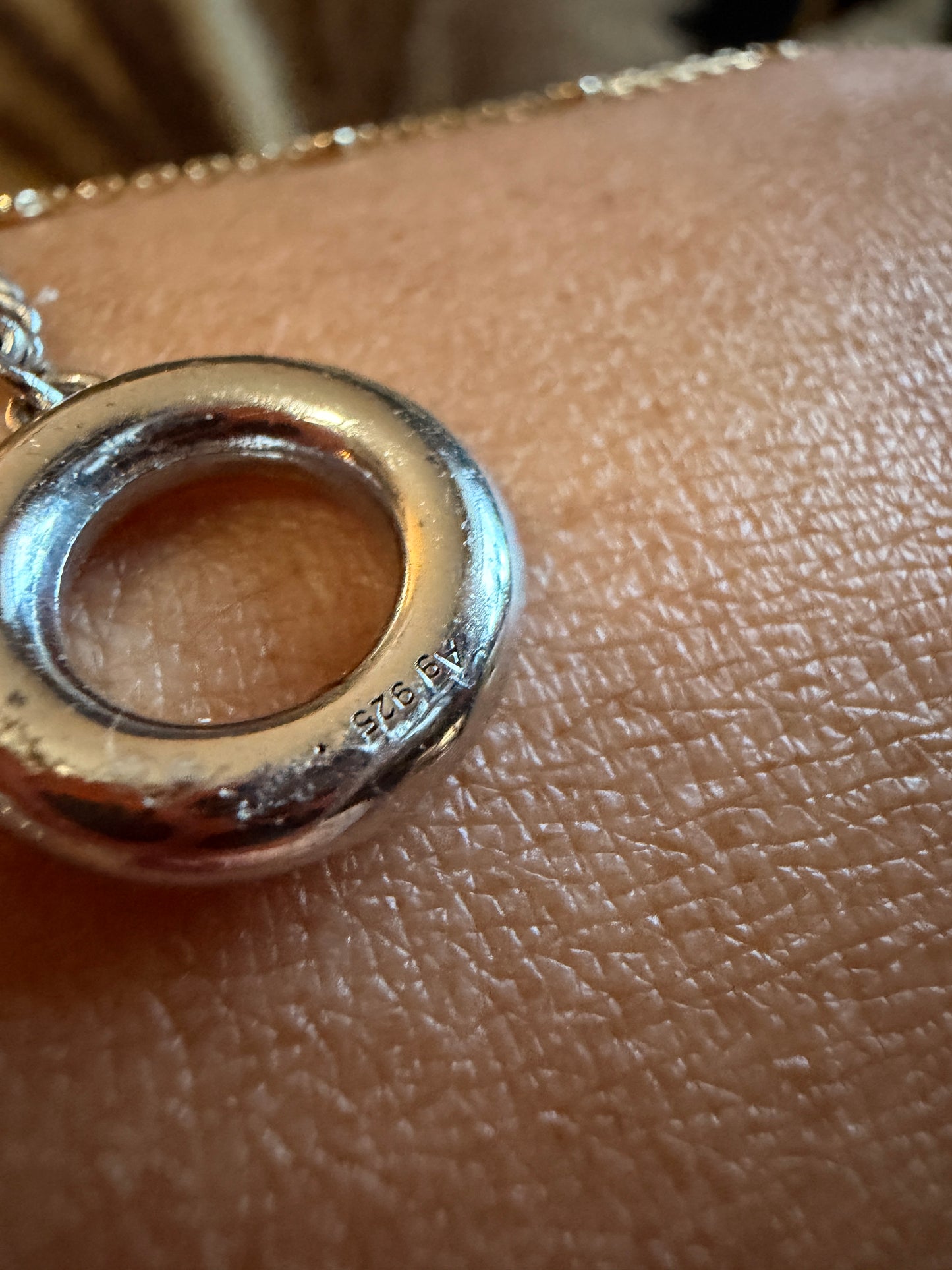 LOEWE Sterling Silver Anagram Toggle Bracelet