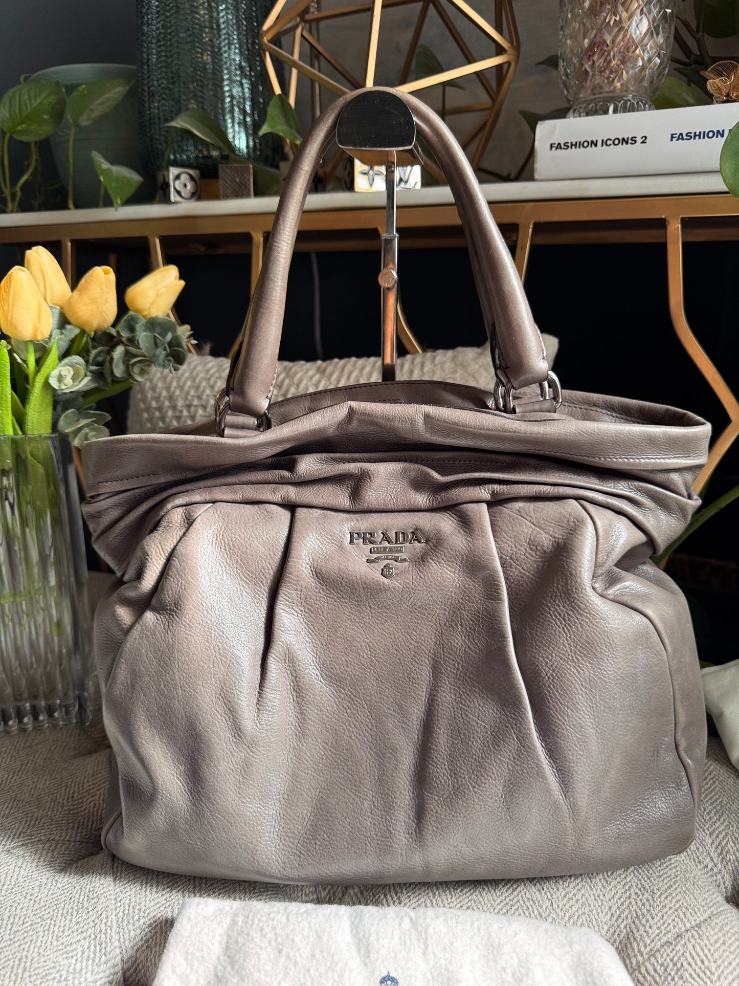 Prada Leather Tote