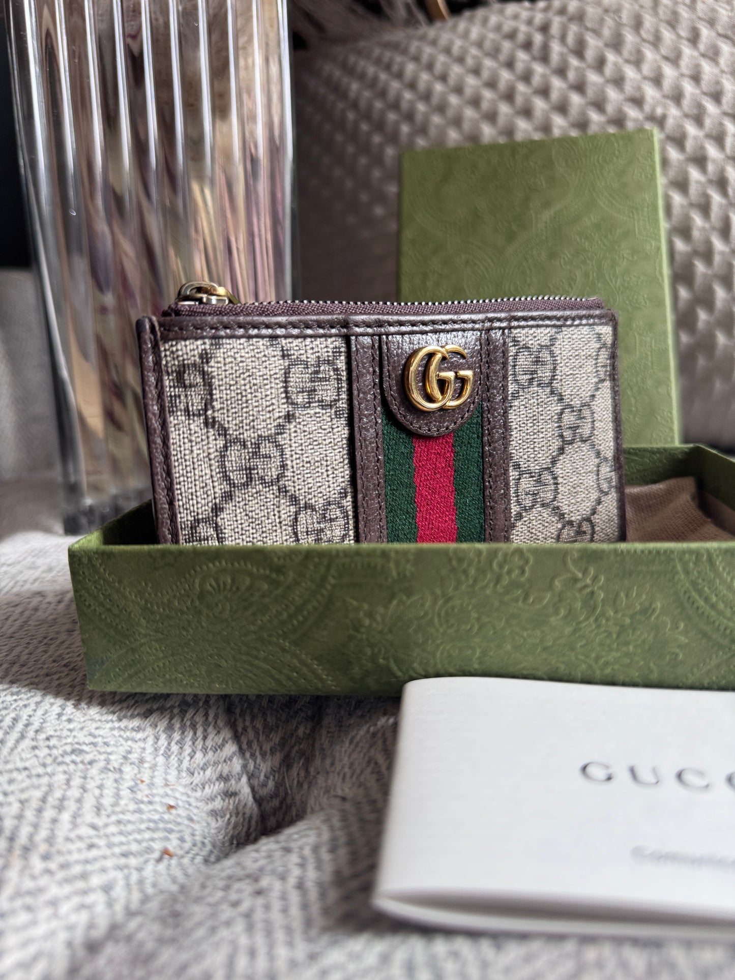 Gucci Ophidia Zipped Cardholder