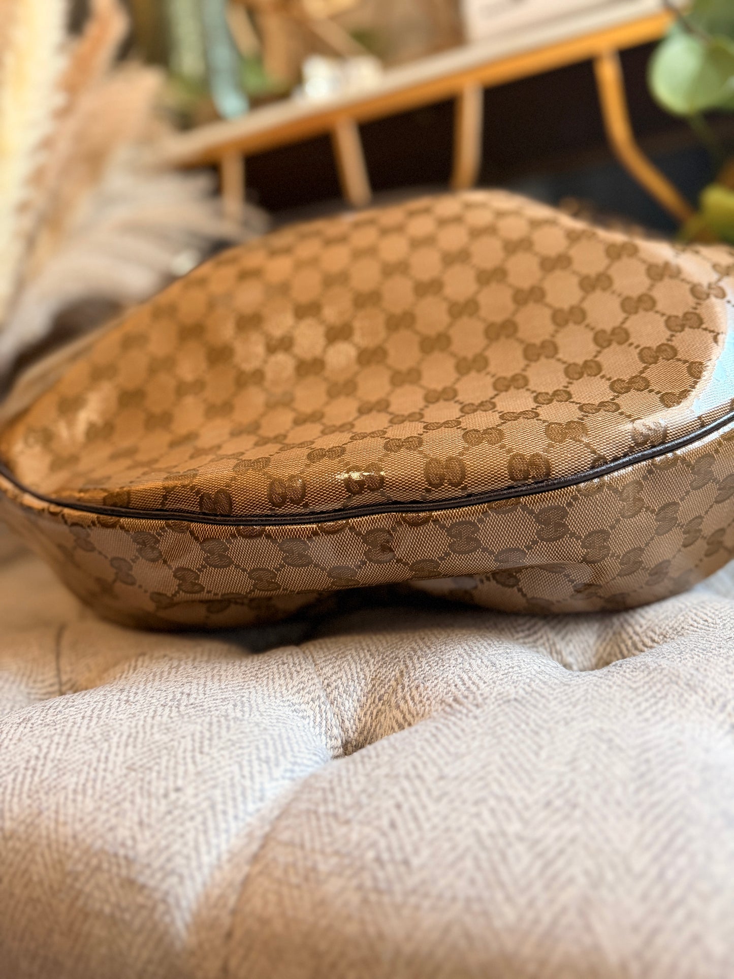 Gucci Vintage Crystal Hobo