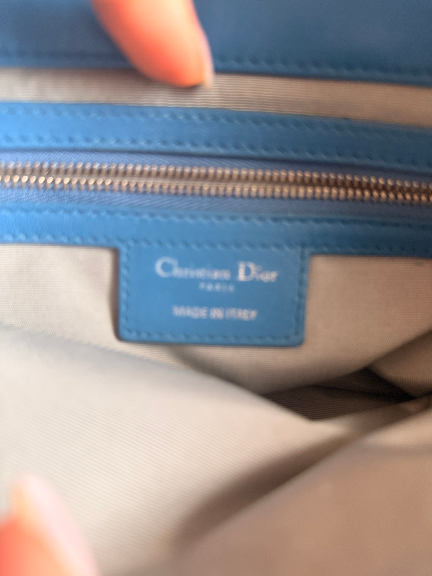 Christian Dior Cannage Quilted Lambskin Leather New Lock Flap Bag