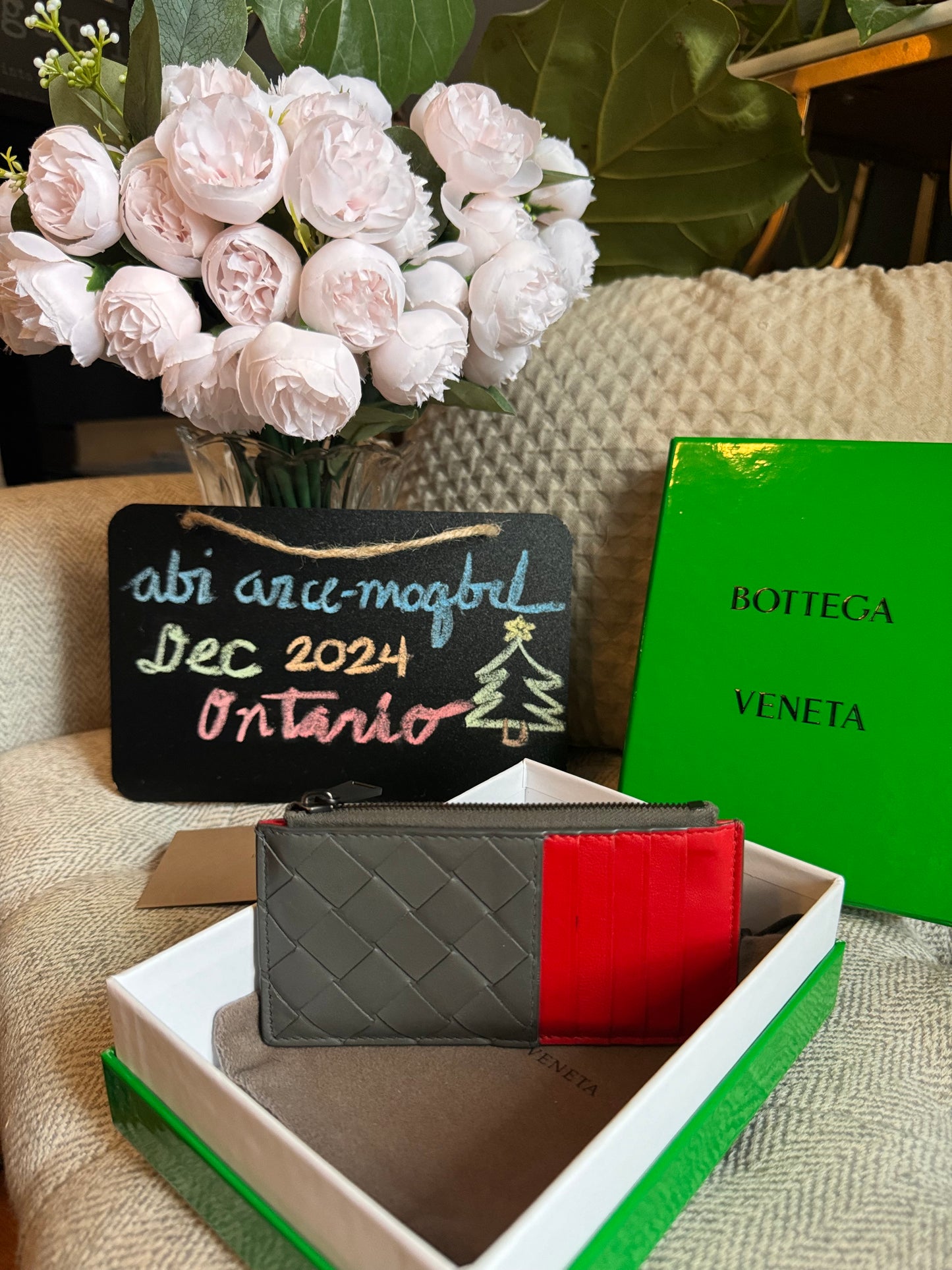 Bottega Veneta Zipped Cardholder