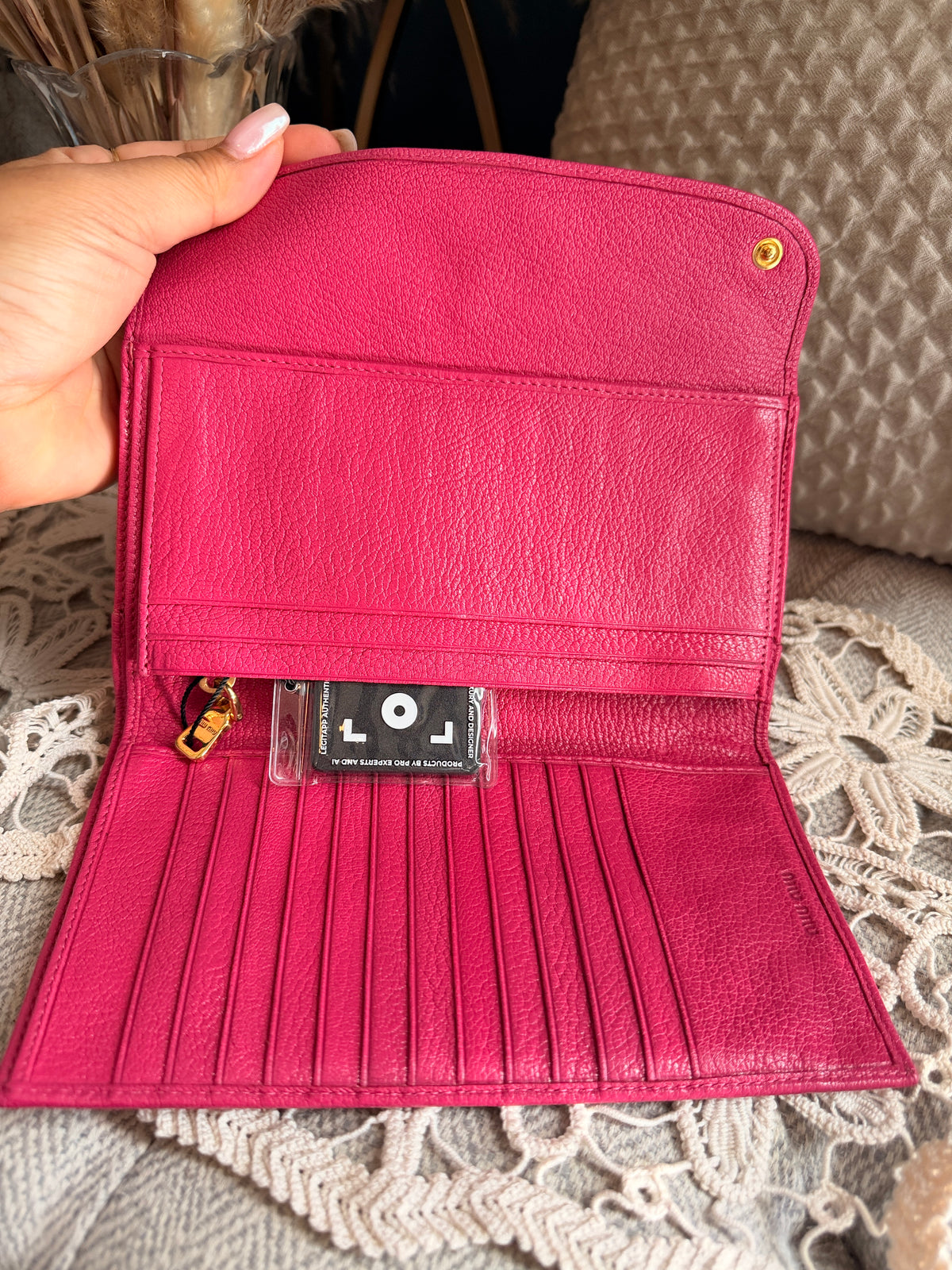 Miu Miu Fullsized Wallet