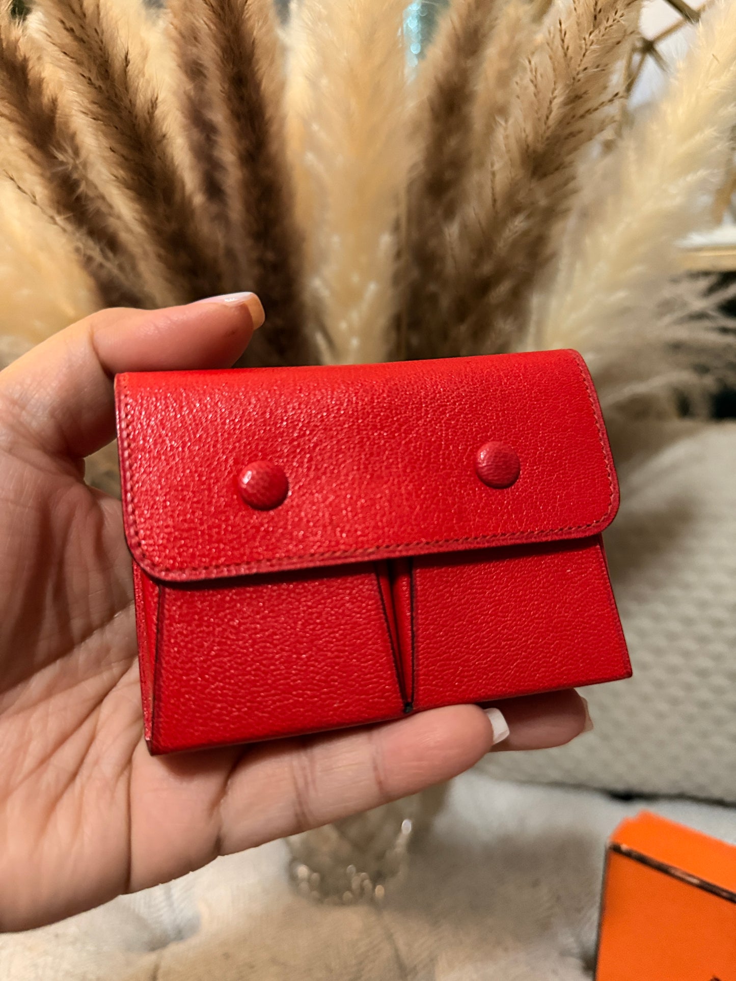 Hermès Vintage Mini Playing cards with Leather Case