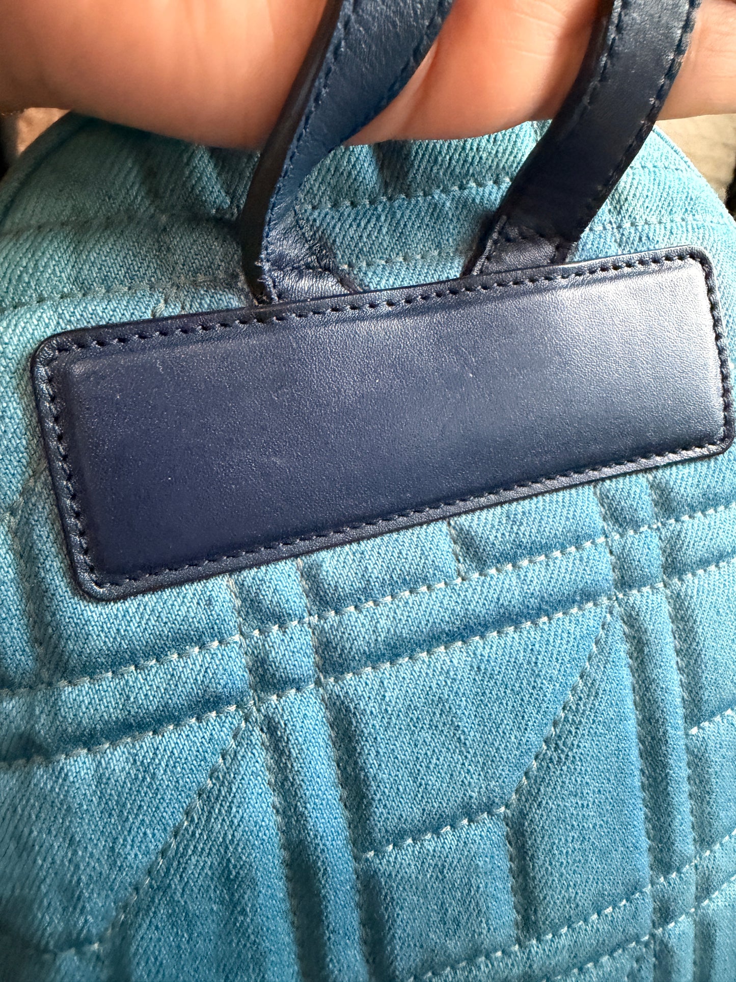 GUCCI Marmont Denim Backpack