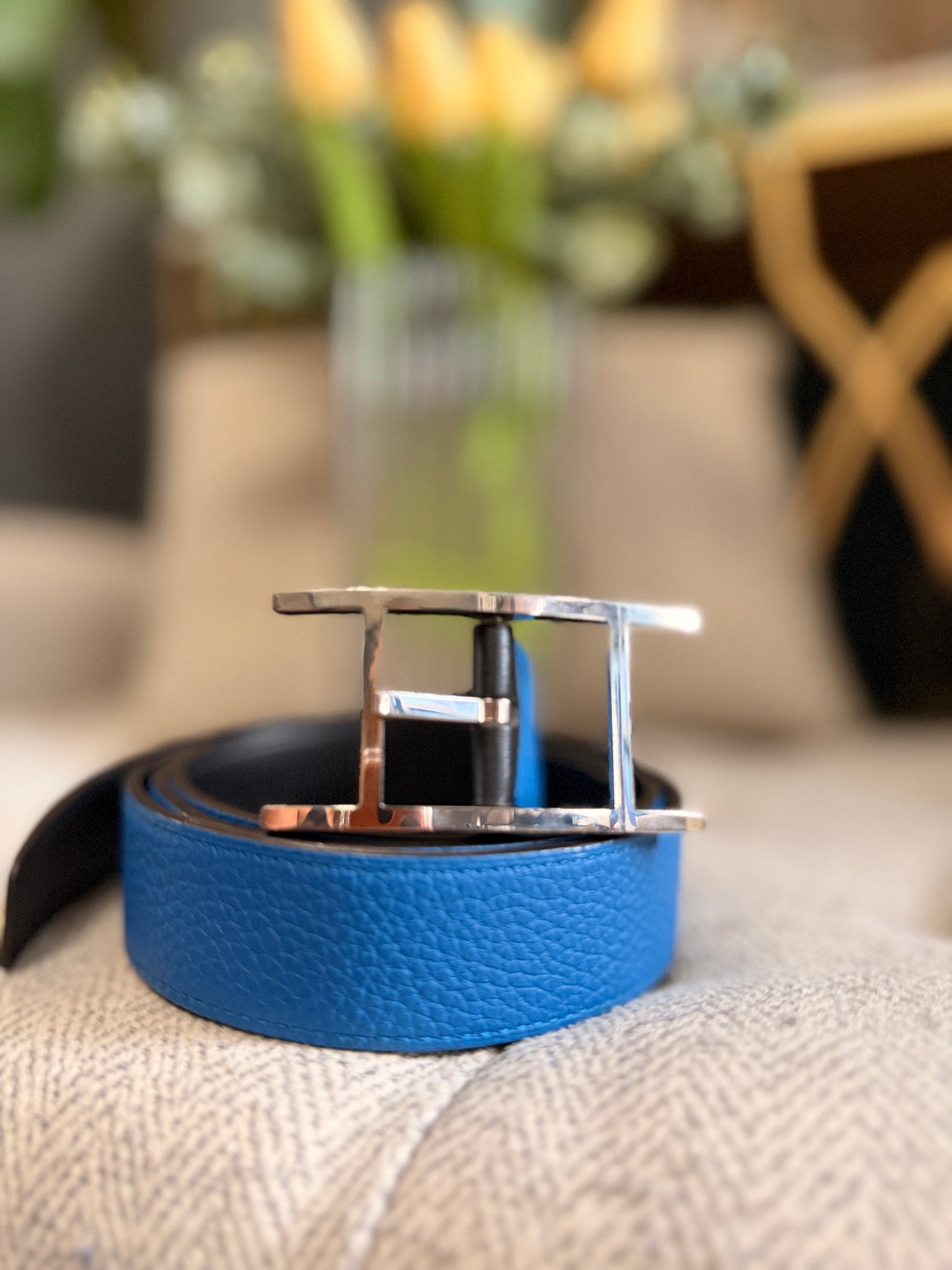 Hermes Quentin Reversible Belt