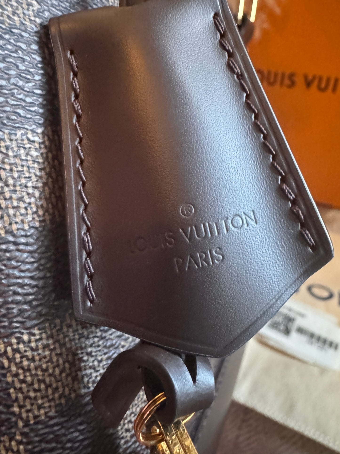 Louis Vuitton Alma BB in Damier Ebene