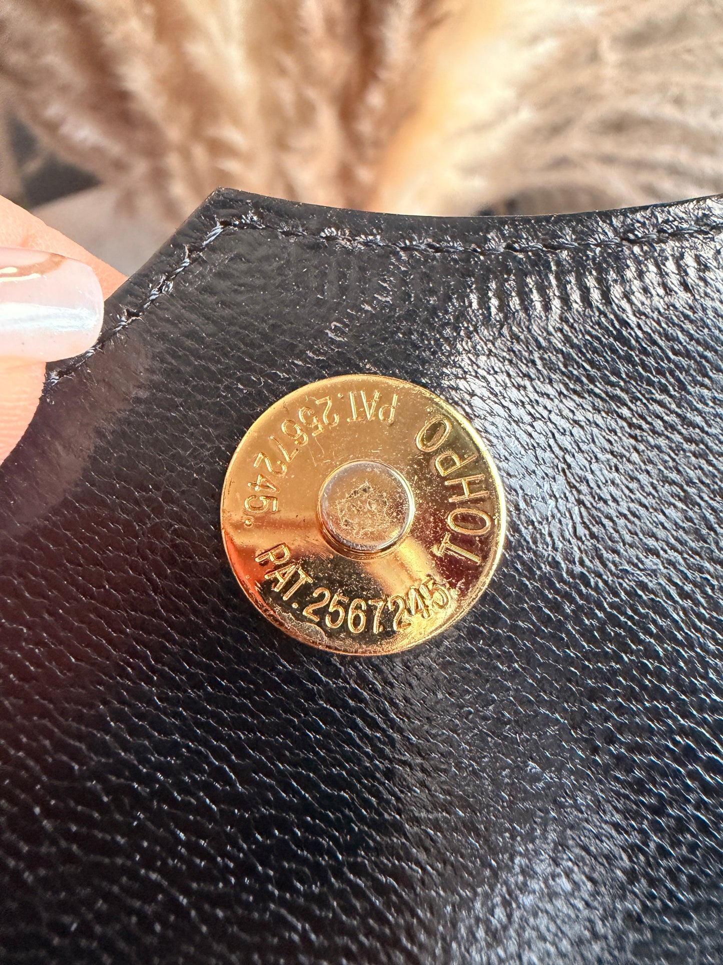YSL Vintage Leather Shoulder Bag/Clutch