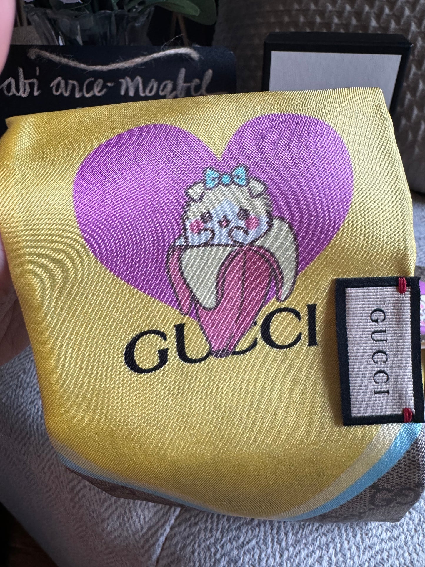 Gucci Bananya Scarf/Twilly