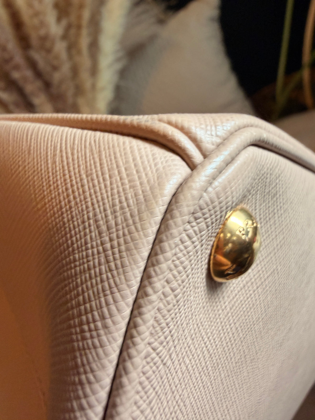 Prada Galliera in Blush- Saffiano