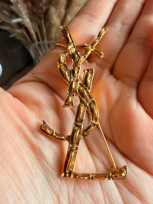 YSL Opyum Brooch