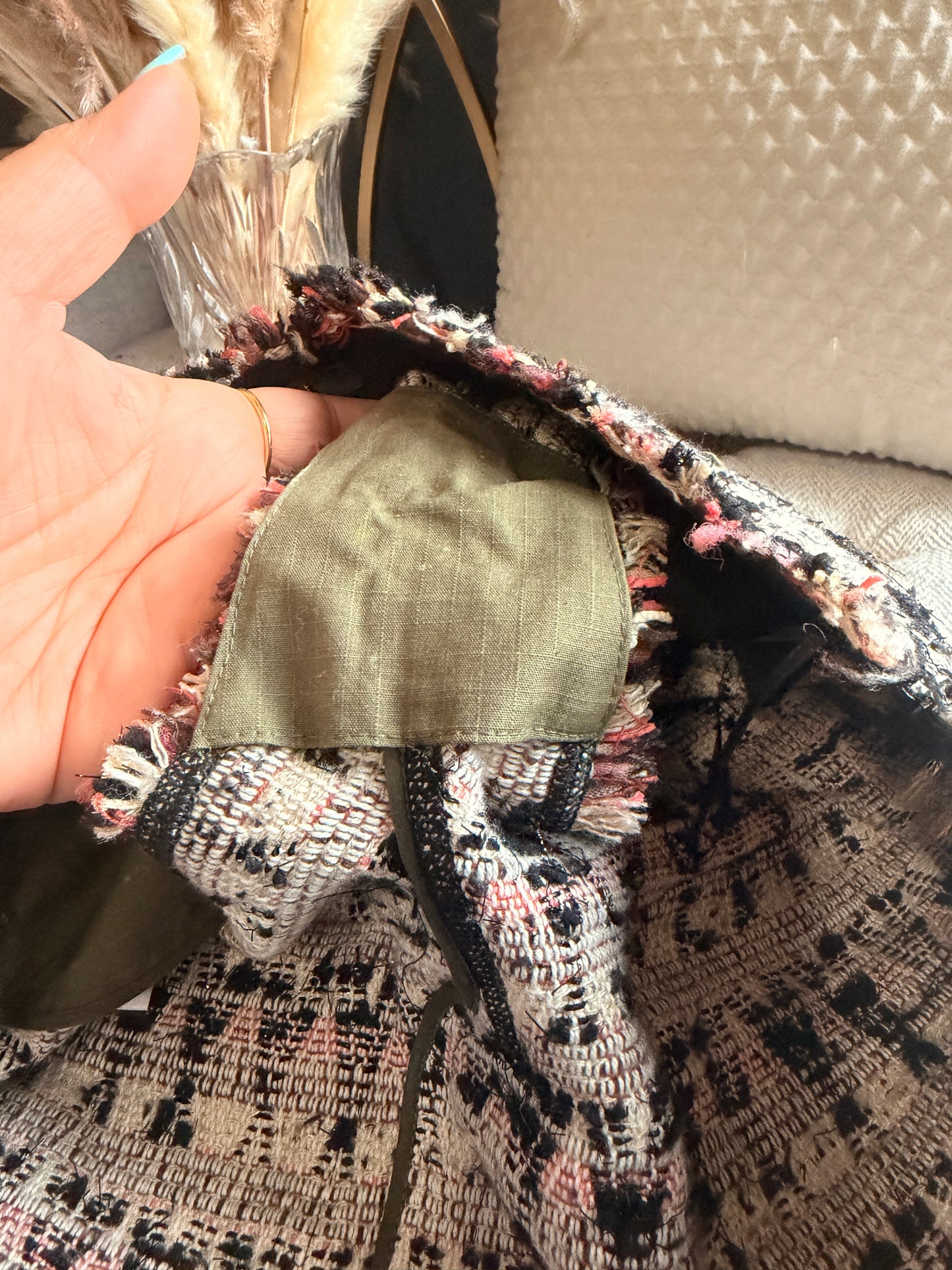 Louis Vuitton Tweed Shorts-size EU36