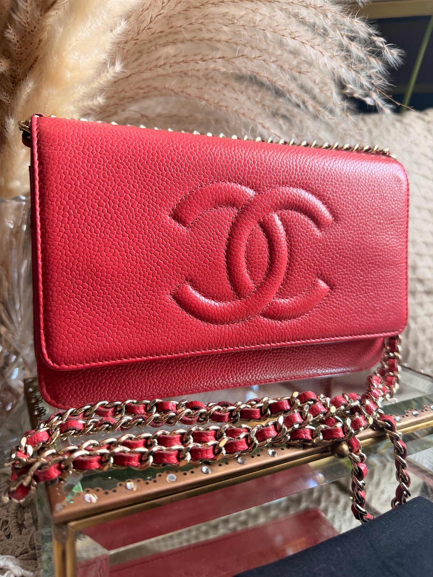 CHANEL Timeless Wallet on Chain