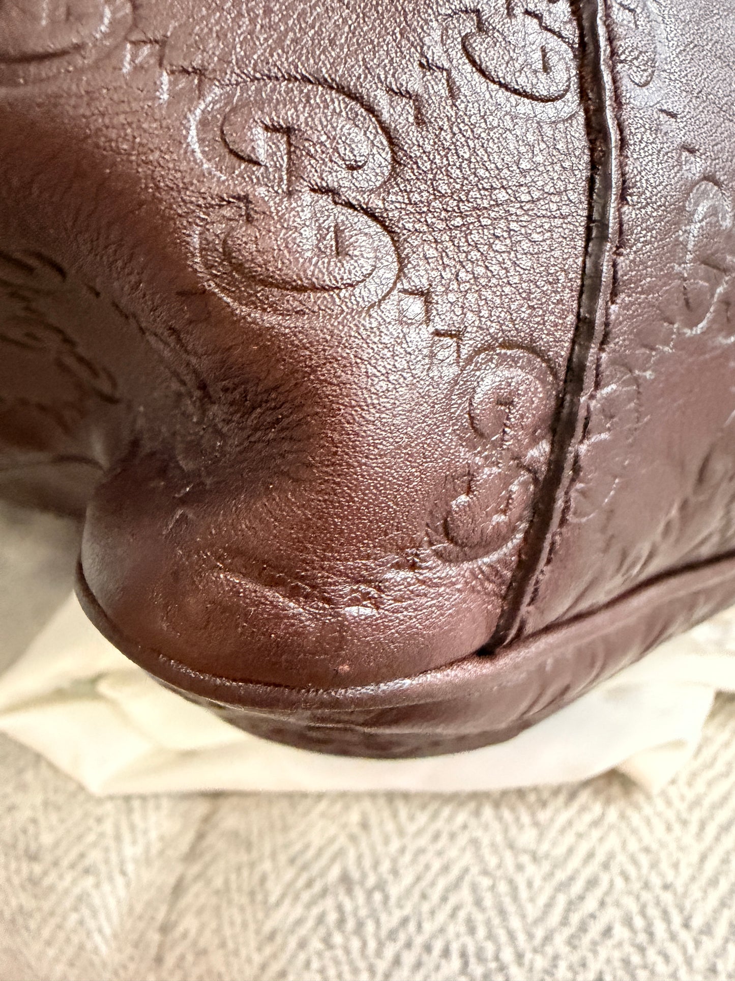 Gucci Positano in Guccissima Leather