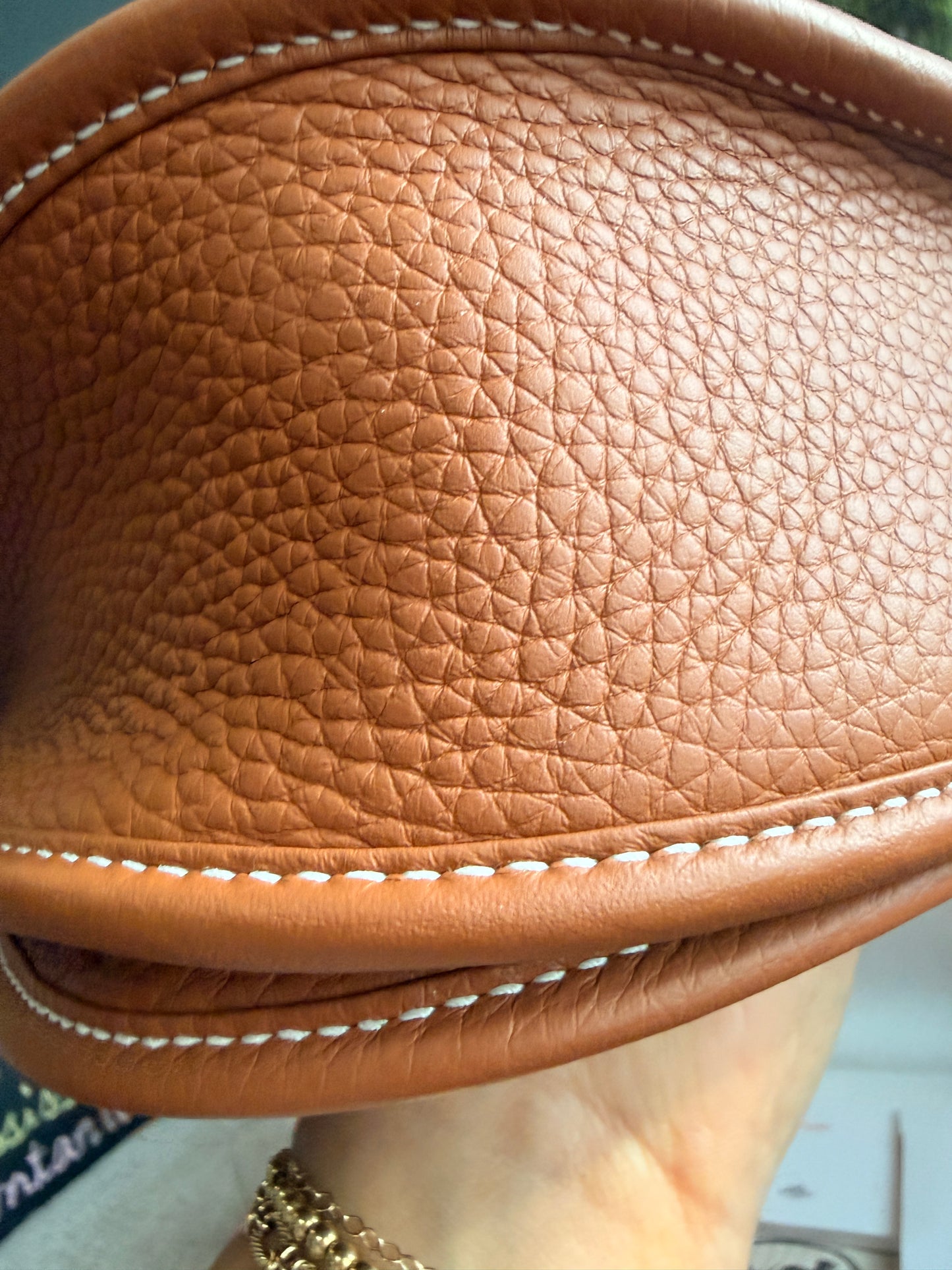 Hermés Evelyne PM - HTF Gold on Gold