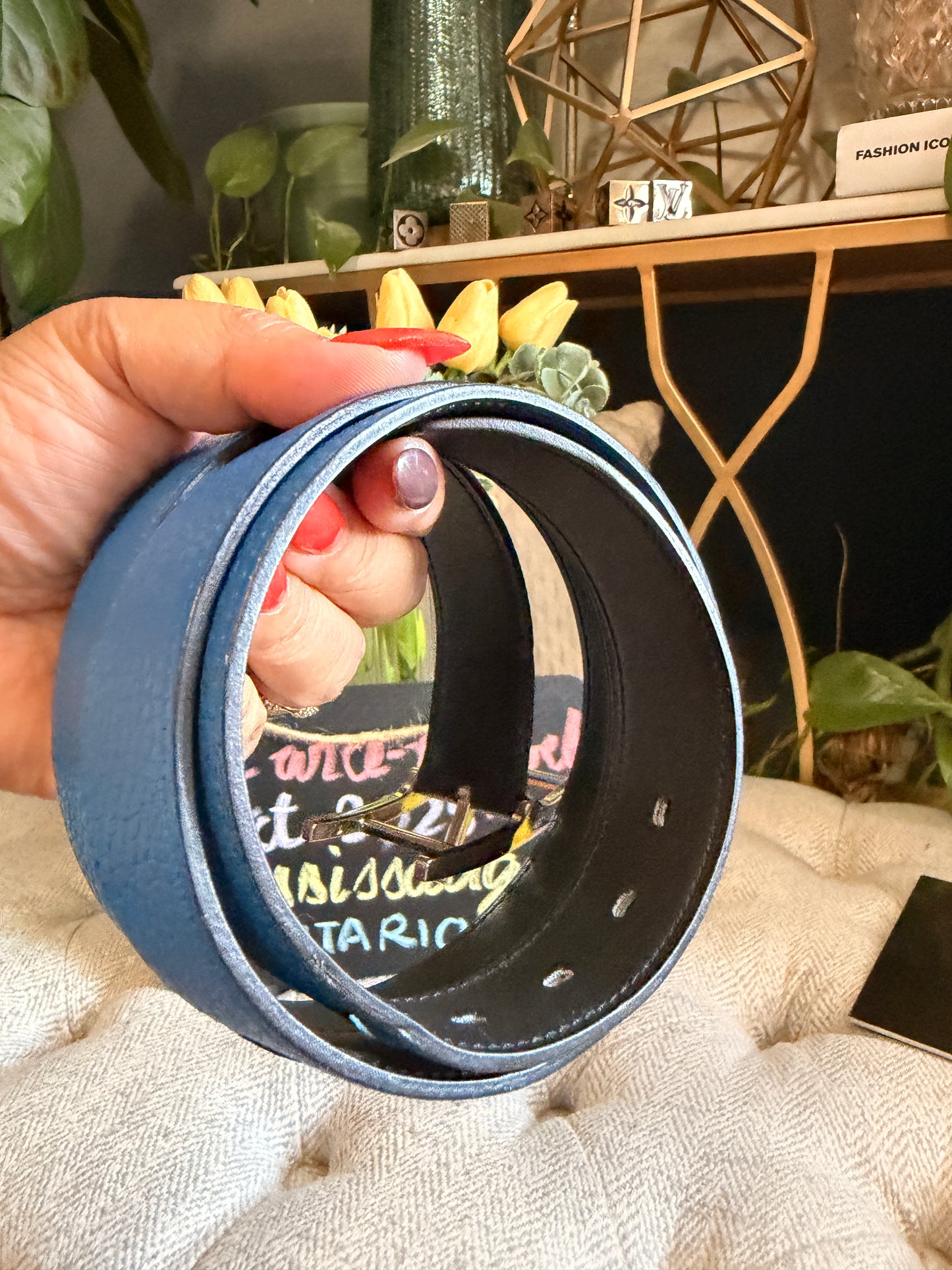 Hermes Quentin Reversible Belt