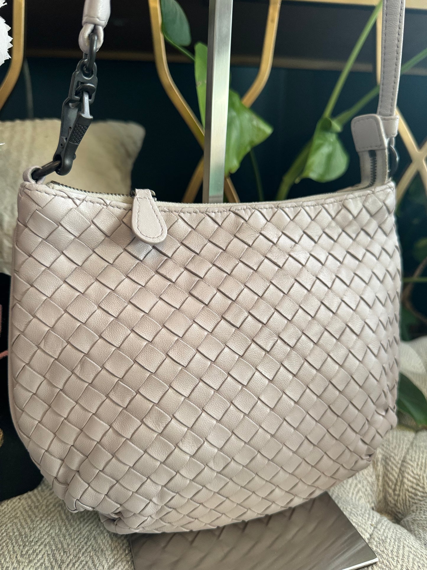 Bottega Veneta Vintage Intrecciato Shoulder Bag