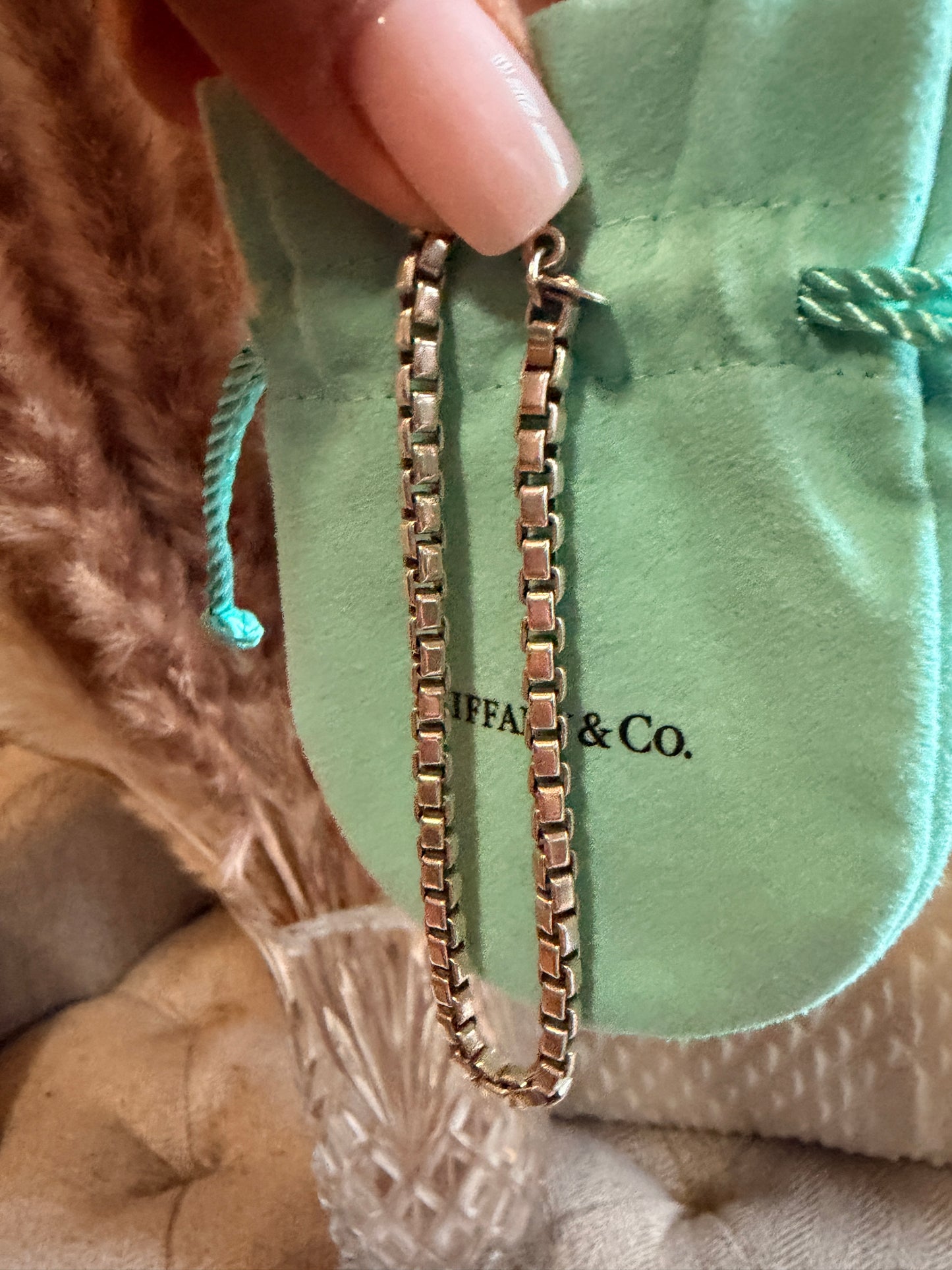 Tiffany & Co Venetian Link Bracelet in Sterling Silver 925