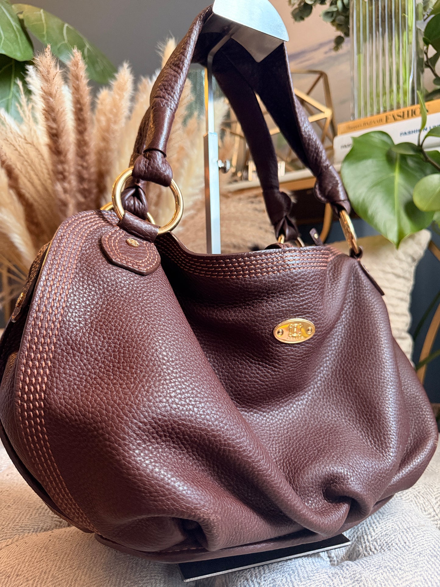 Celine Vintage Shoulder Hobo