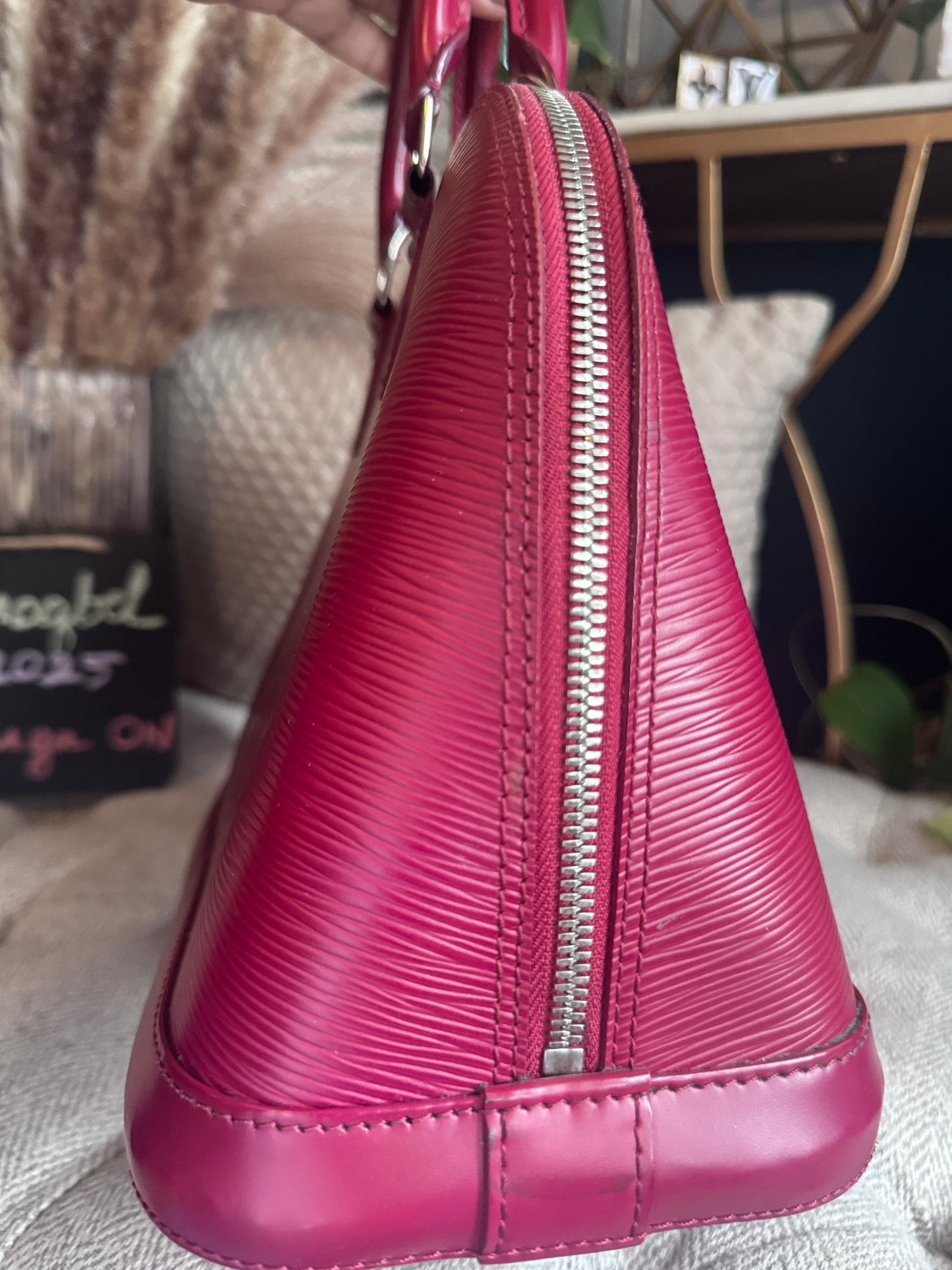 Louis Vuitton Epi Alma PM -New Model (with feet)