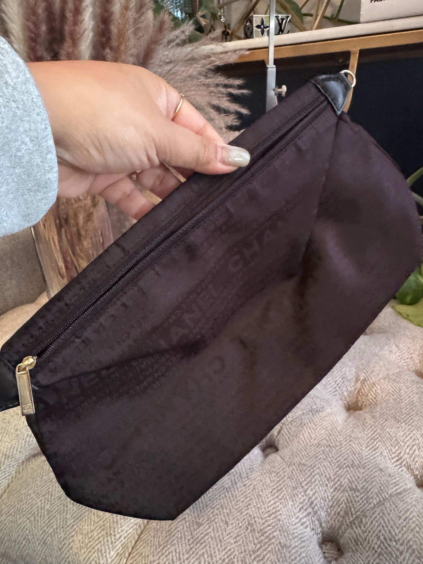Chanel Coco Cabas Satin Tote