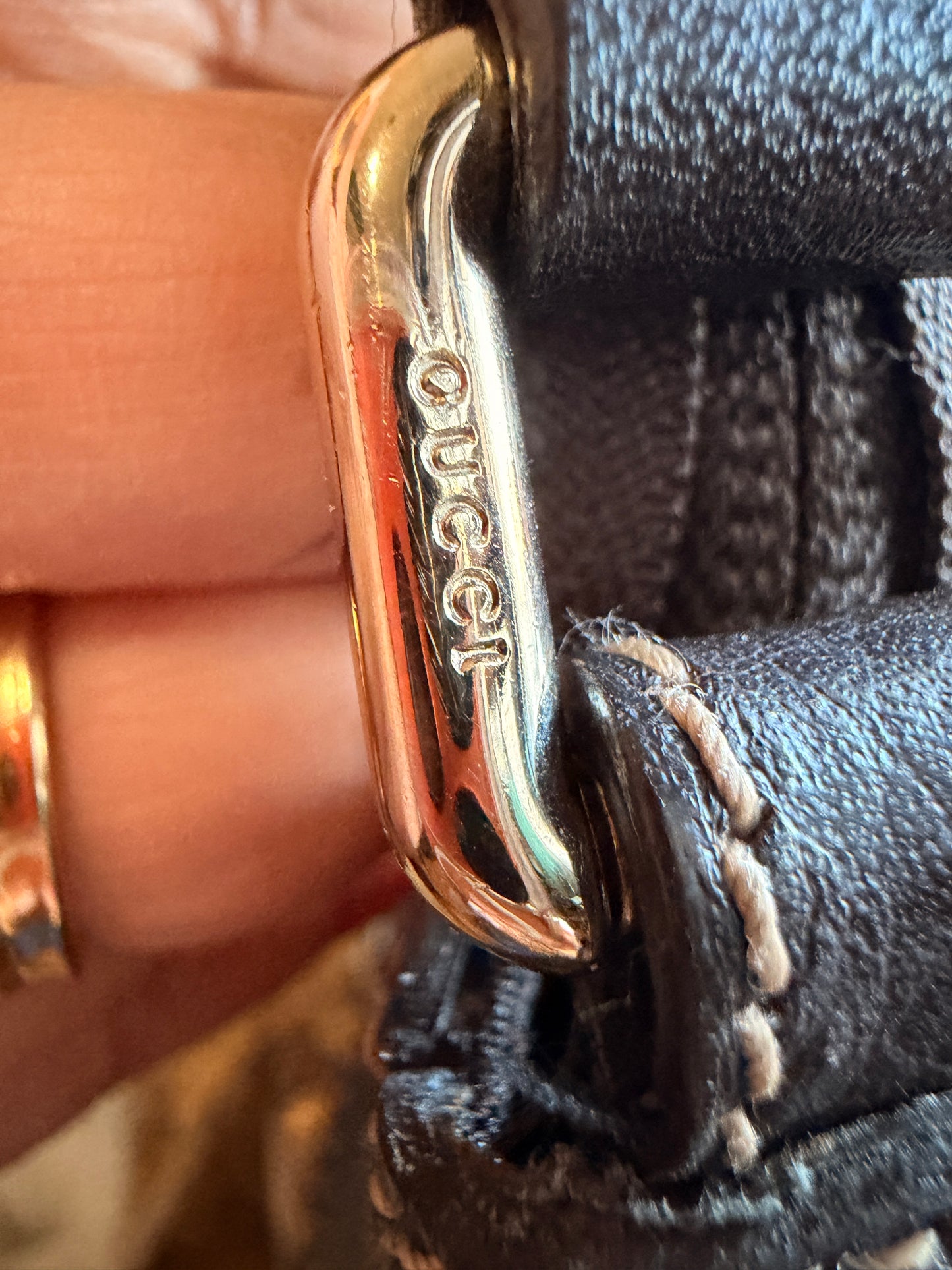 Gucci Vintage Crystal Hobo