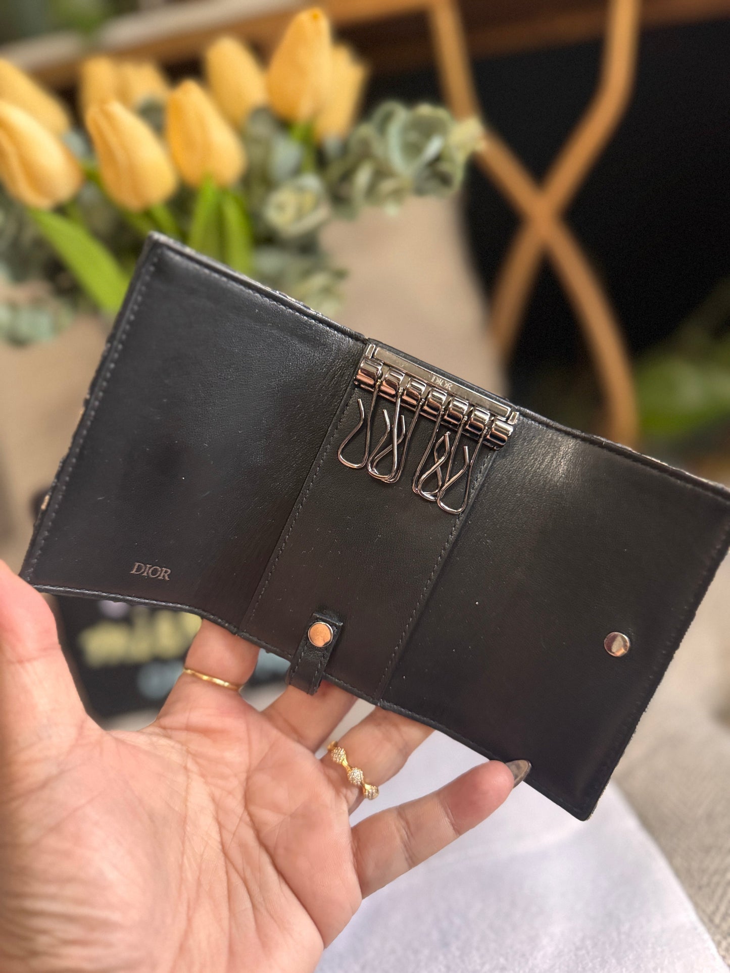 Dior Oblique 6-Key Case