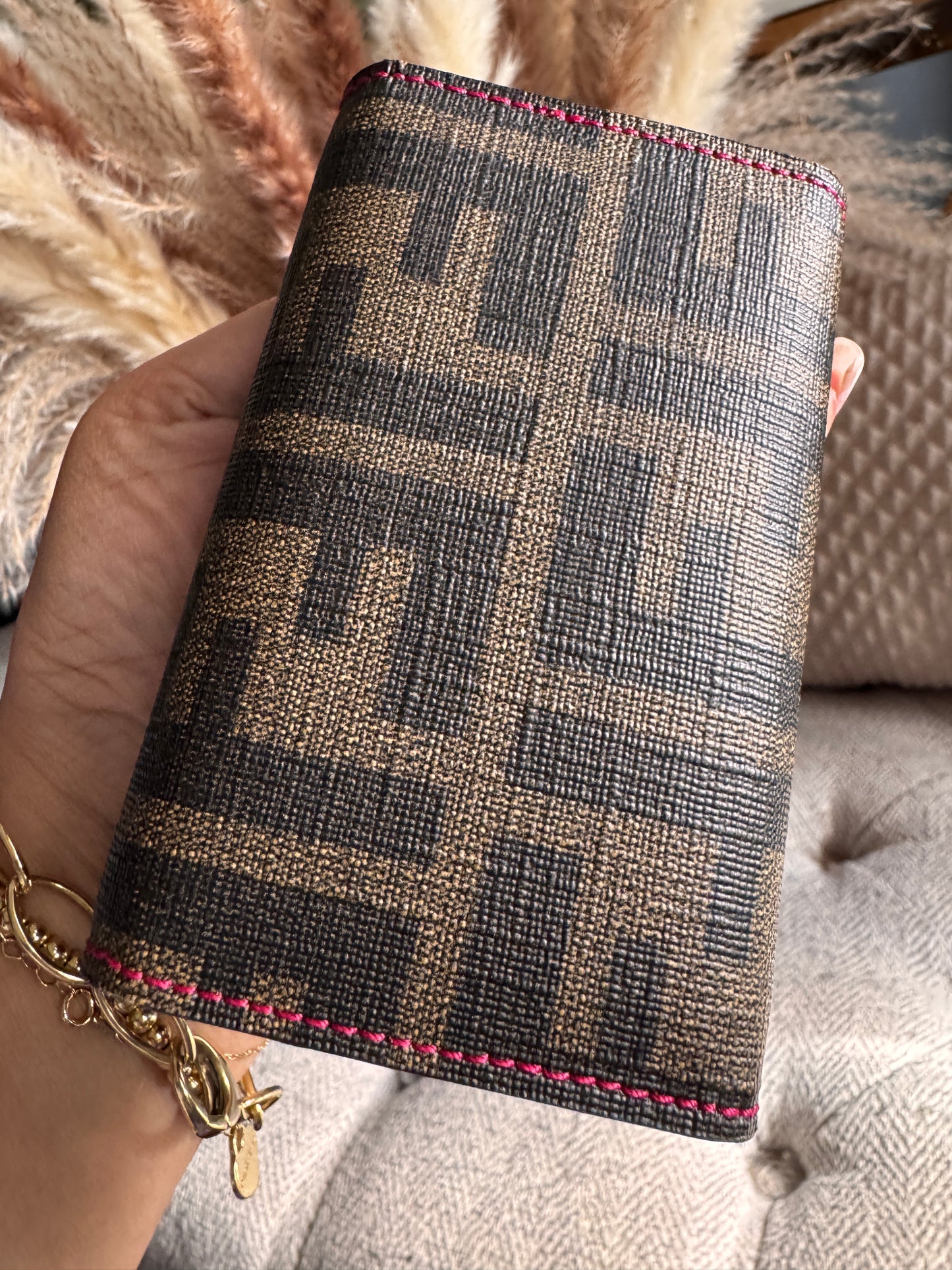 Fendi 6 hook Keycase in Zucca