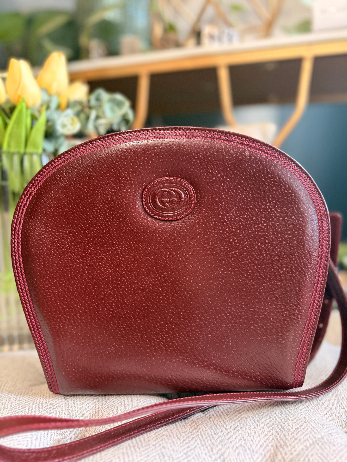 Gucci Vintage Leather Crossbody