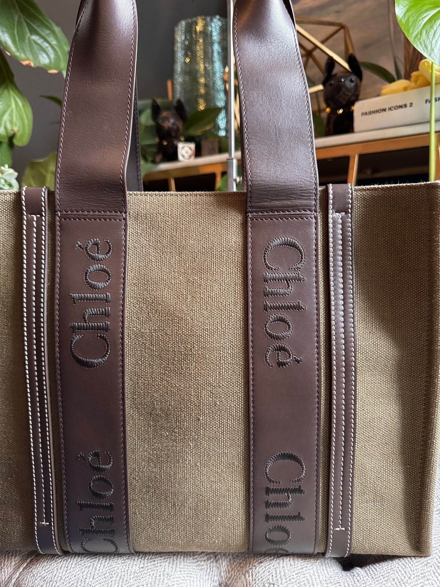 Chloe Medium Woody Tote